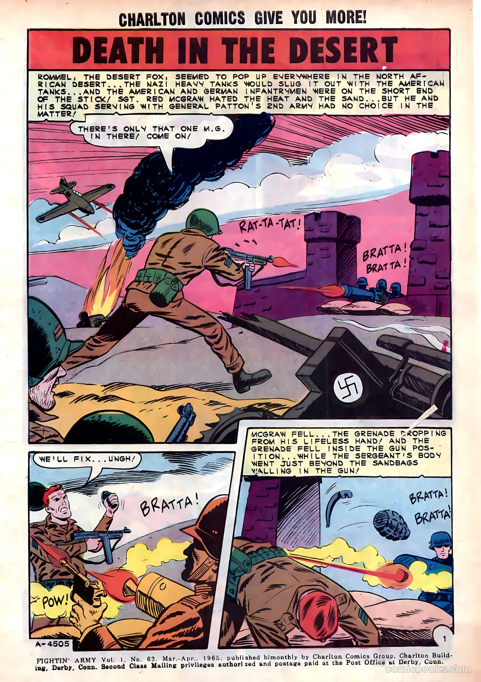 Fightin' Army #62 (1965) — page 3 of 36