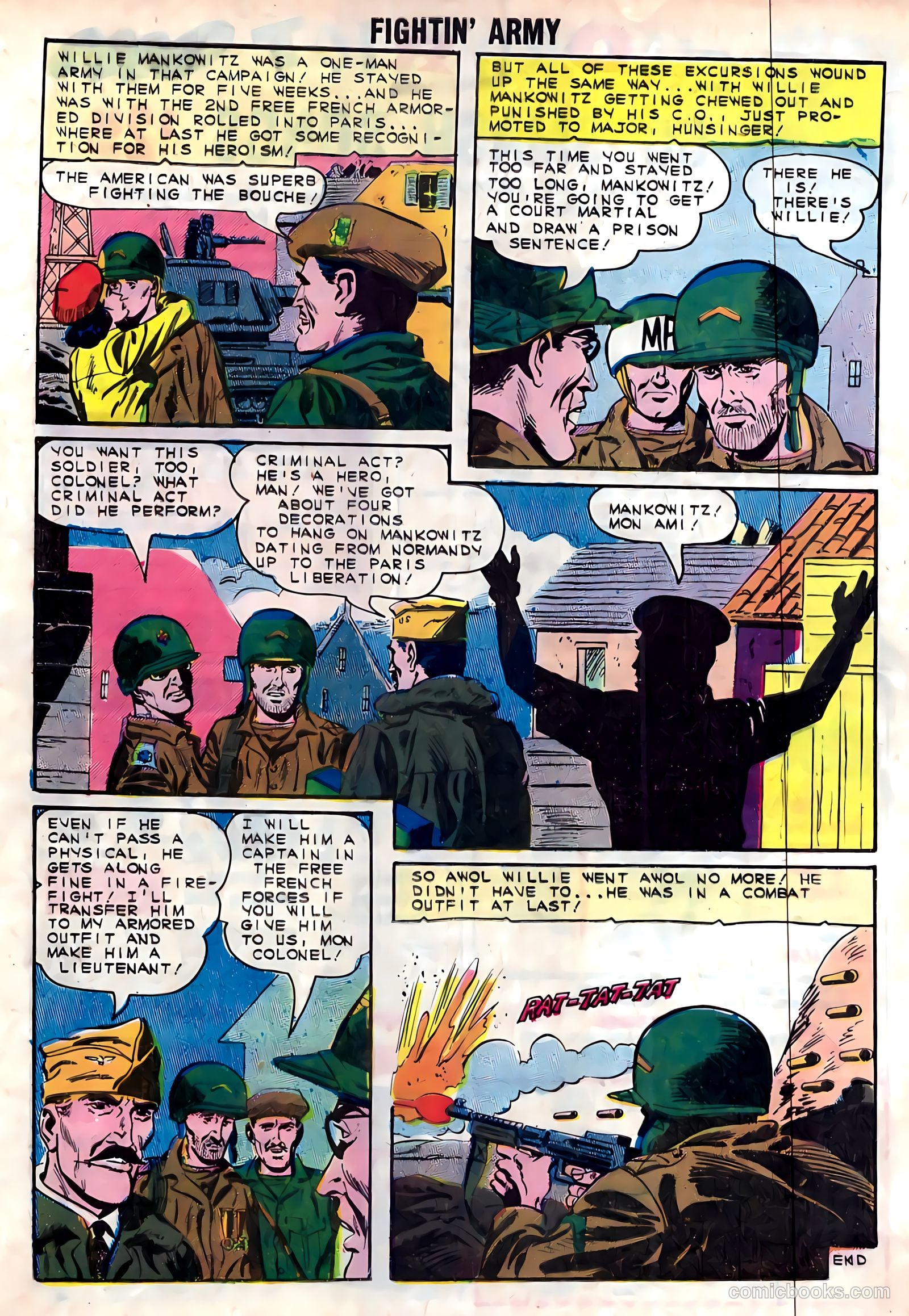 Fightin' Army #62 (1965) — page 32 of 36