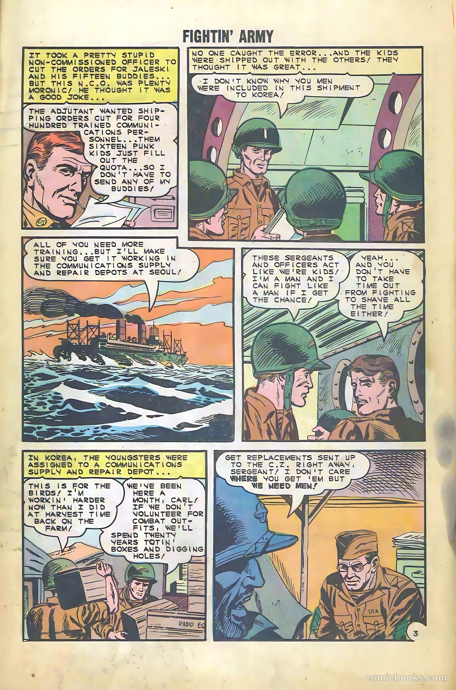 Fightin' Army #63 (1965) — page 20 of 36