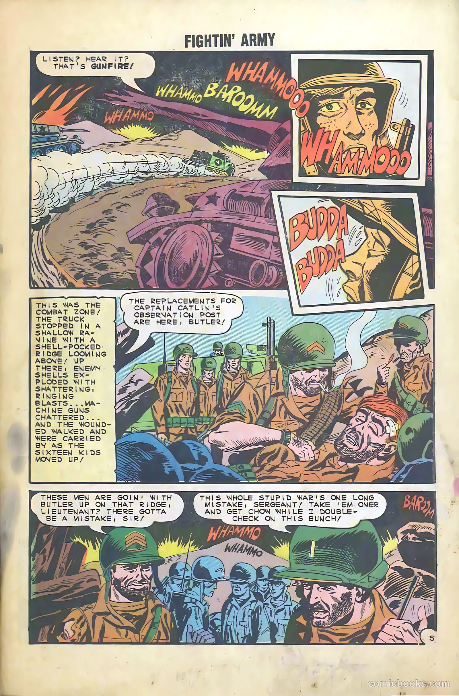 Fightin' Army #63 (1965) — page 23 of 36