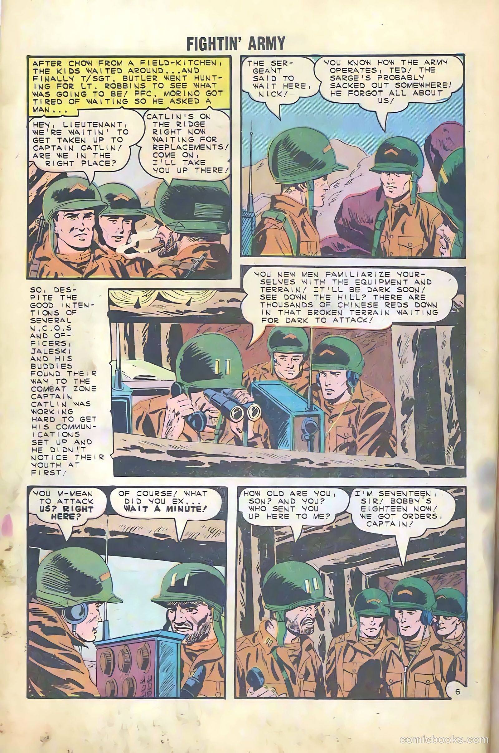 Fightin' Army #63 (1965) — page 24 of 36