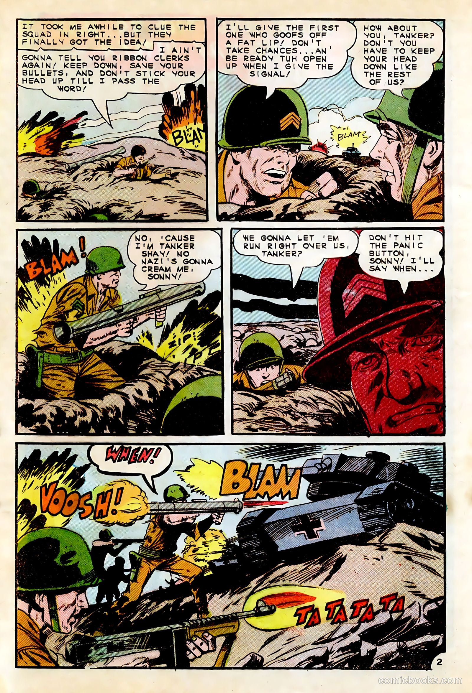 Fightin' Army #64 (1965) — page 4 of 36
