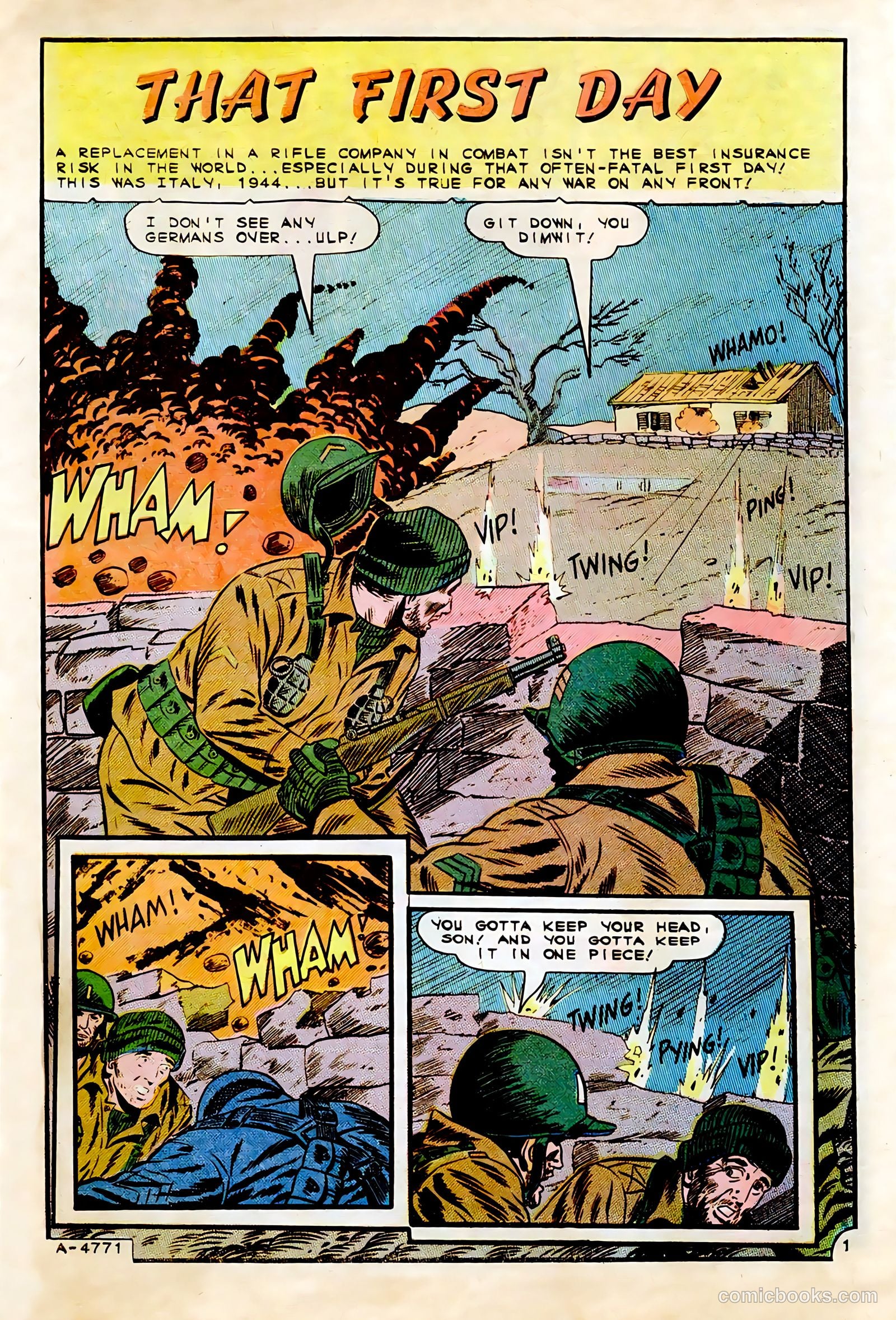 Fightin' Army #64 (1965) — page 31 of 36