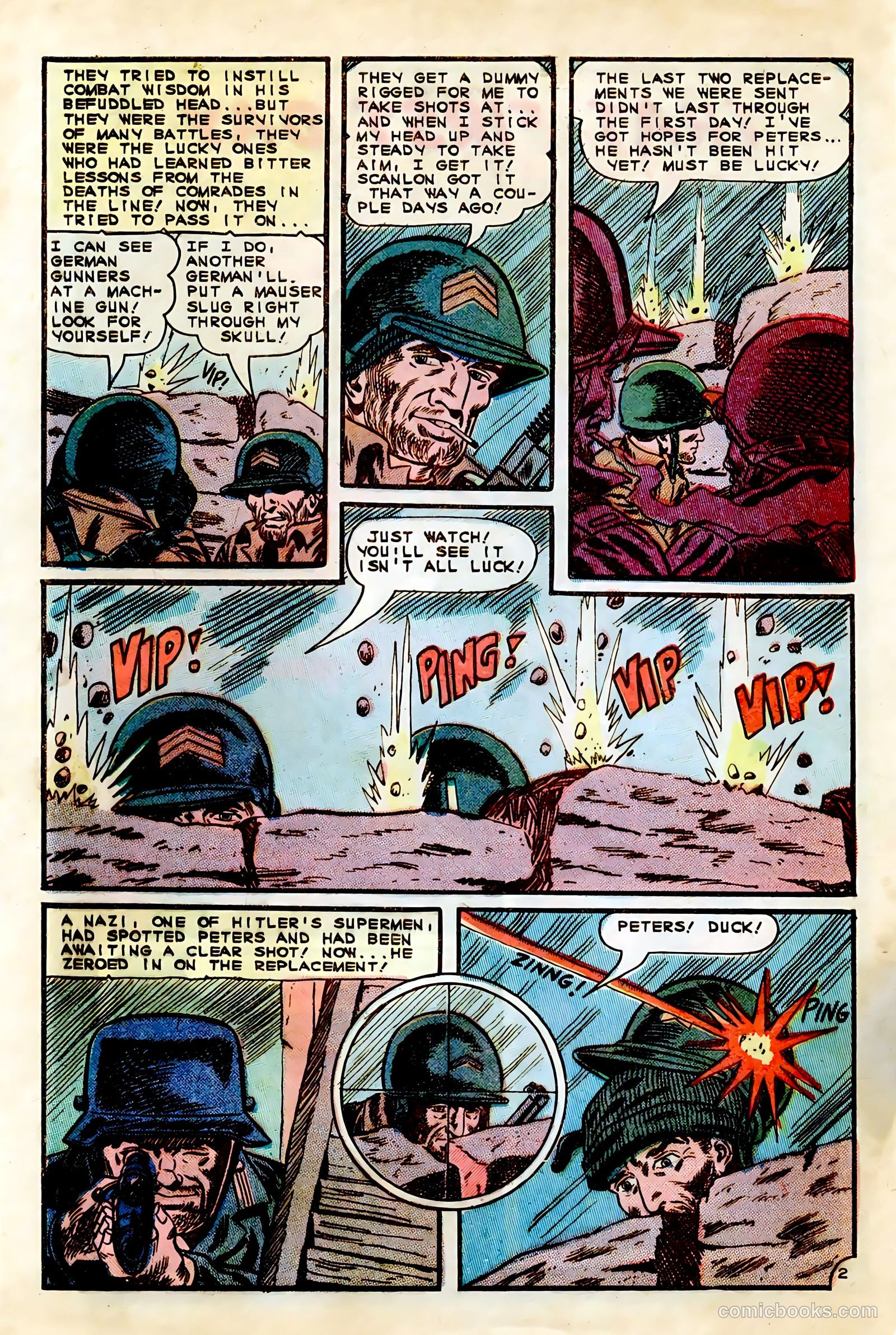 Fightin' Army #64 (1965) — page 32 of 36