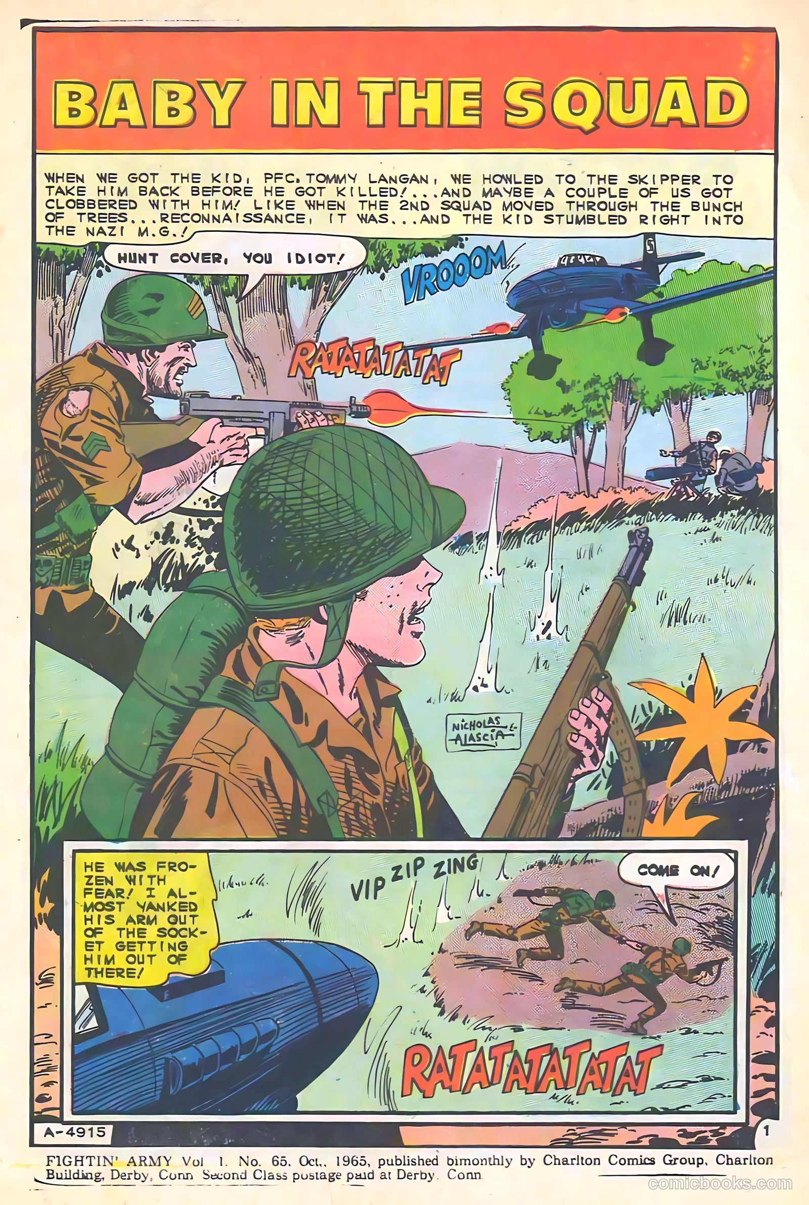Fightin' Army #65 (1965) — page 3 of 36