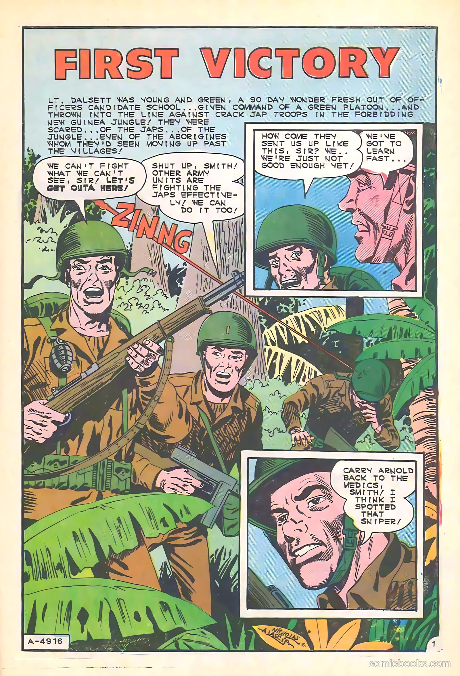 Fightin' Army #65 (1965) — page 31 of 36
