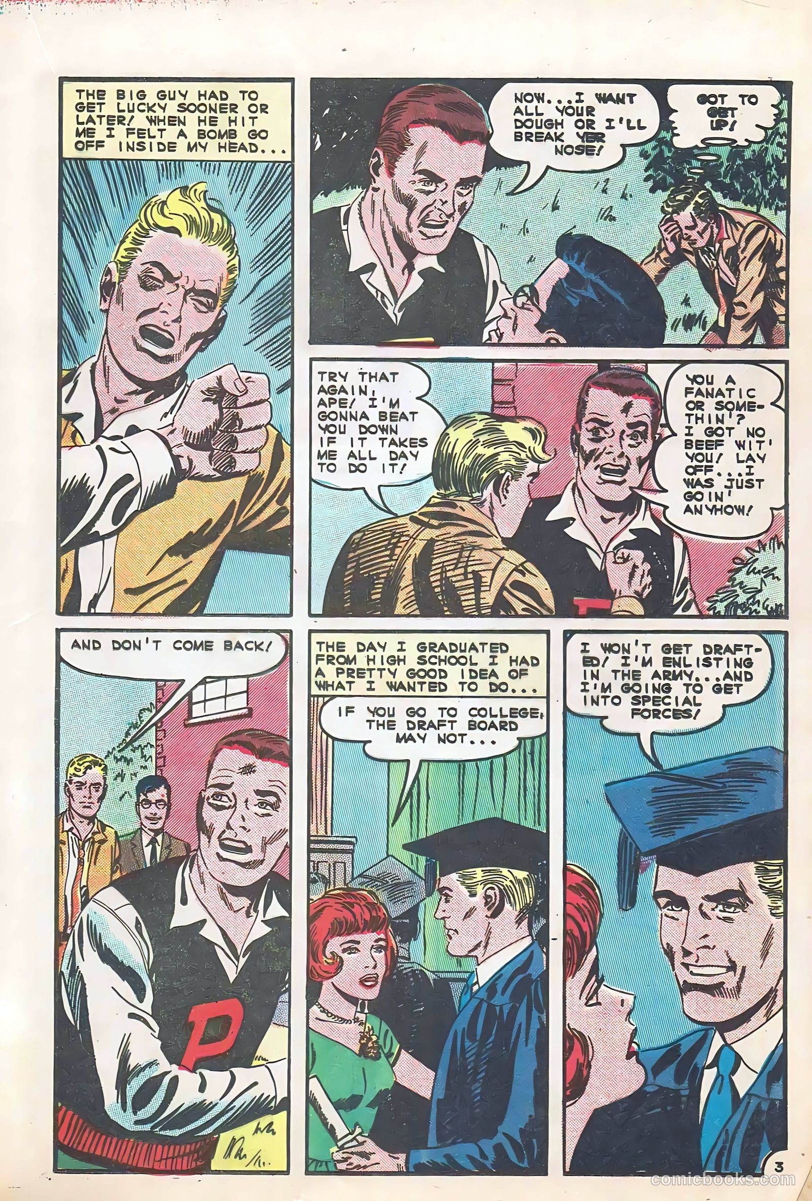Fightin' Army #66 (1965) — page 17 of 36