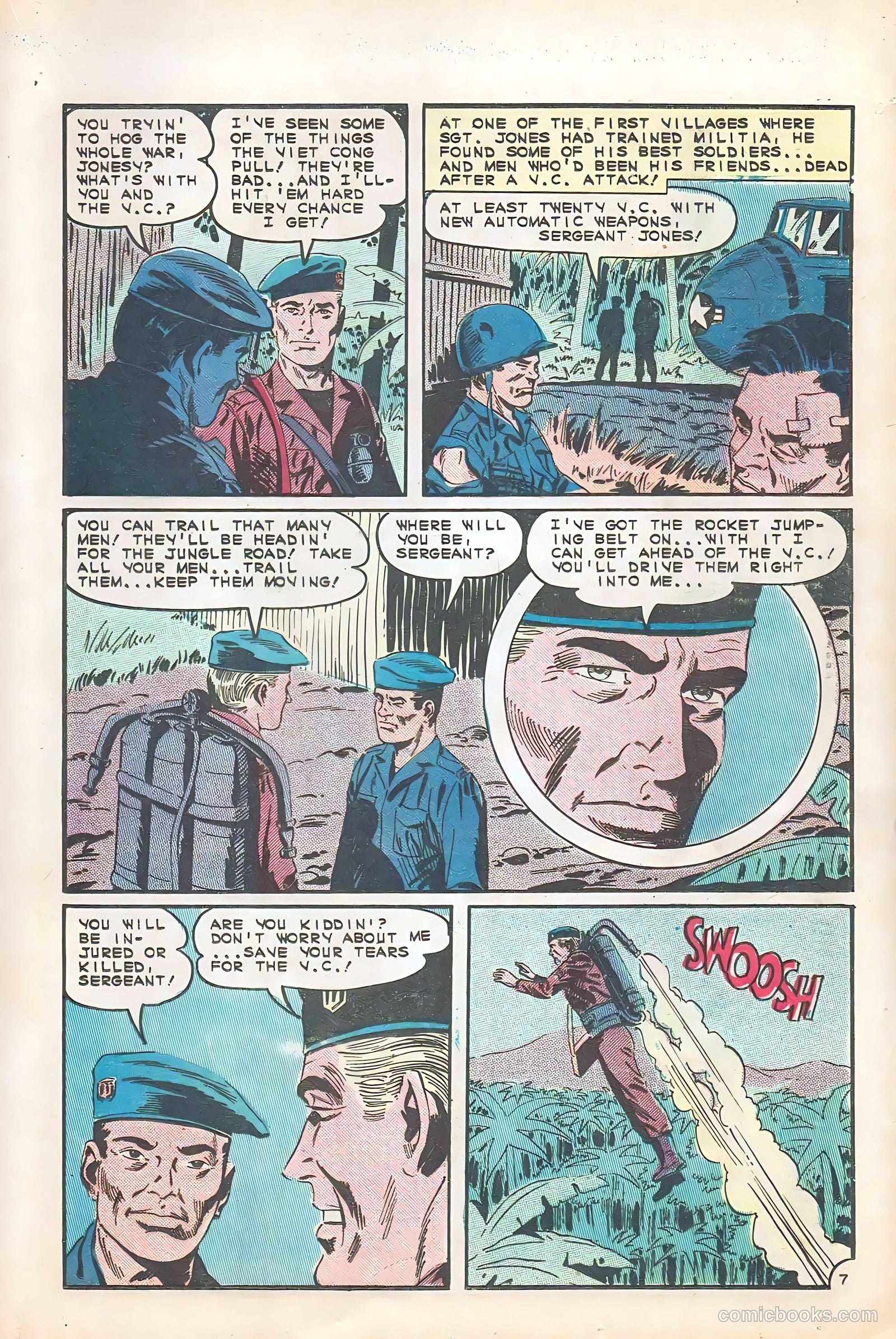Fightin' Army #66 (1965) — page 21 of 36