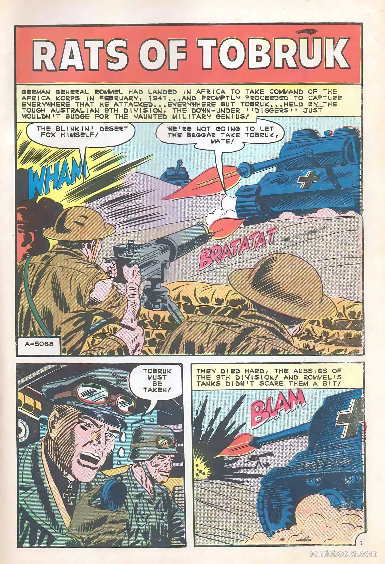 Fightin' Army #66 (1965) — page 31 of 36