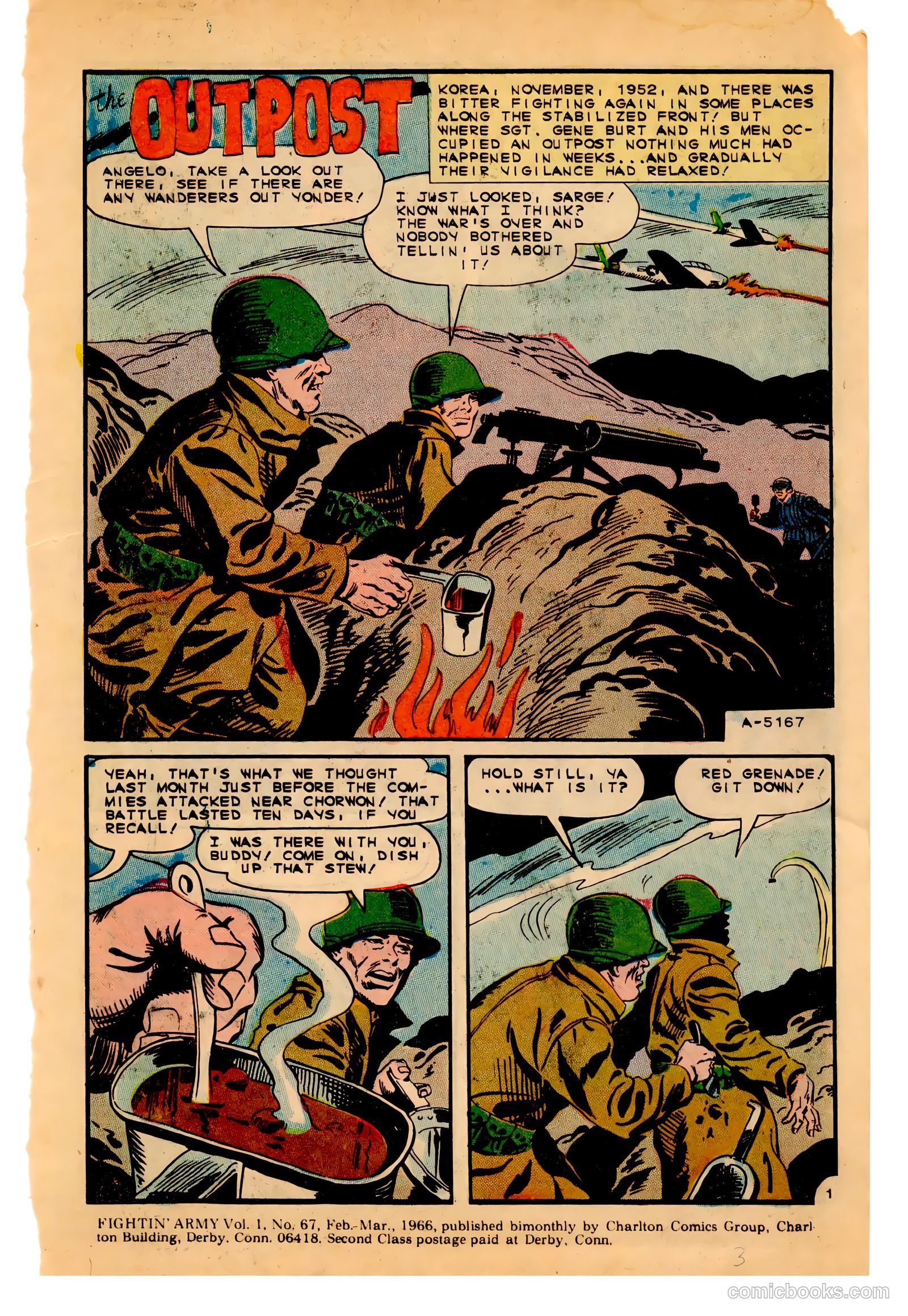 Fightin' Army #67 (1966) — page 3 of 36