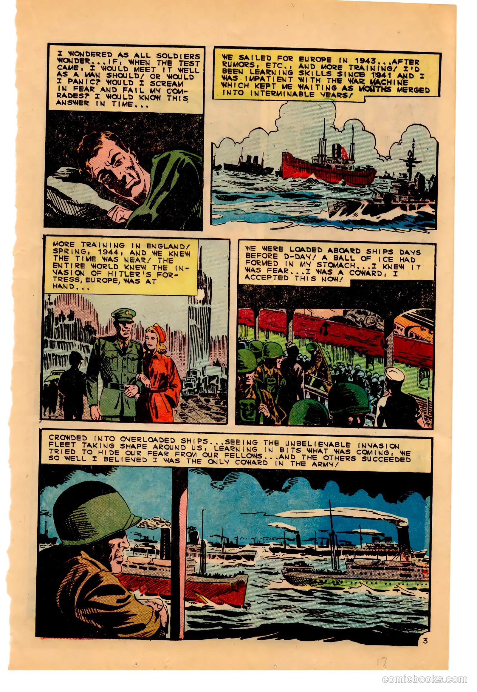 Fightin' Army #67 (1966) — page 17 of 36