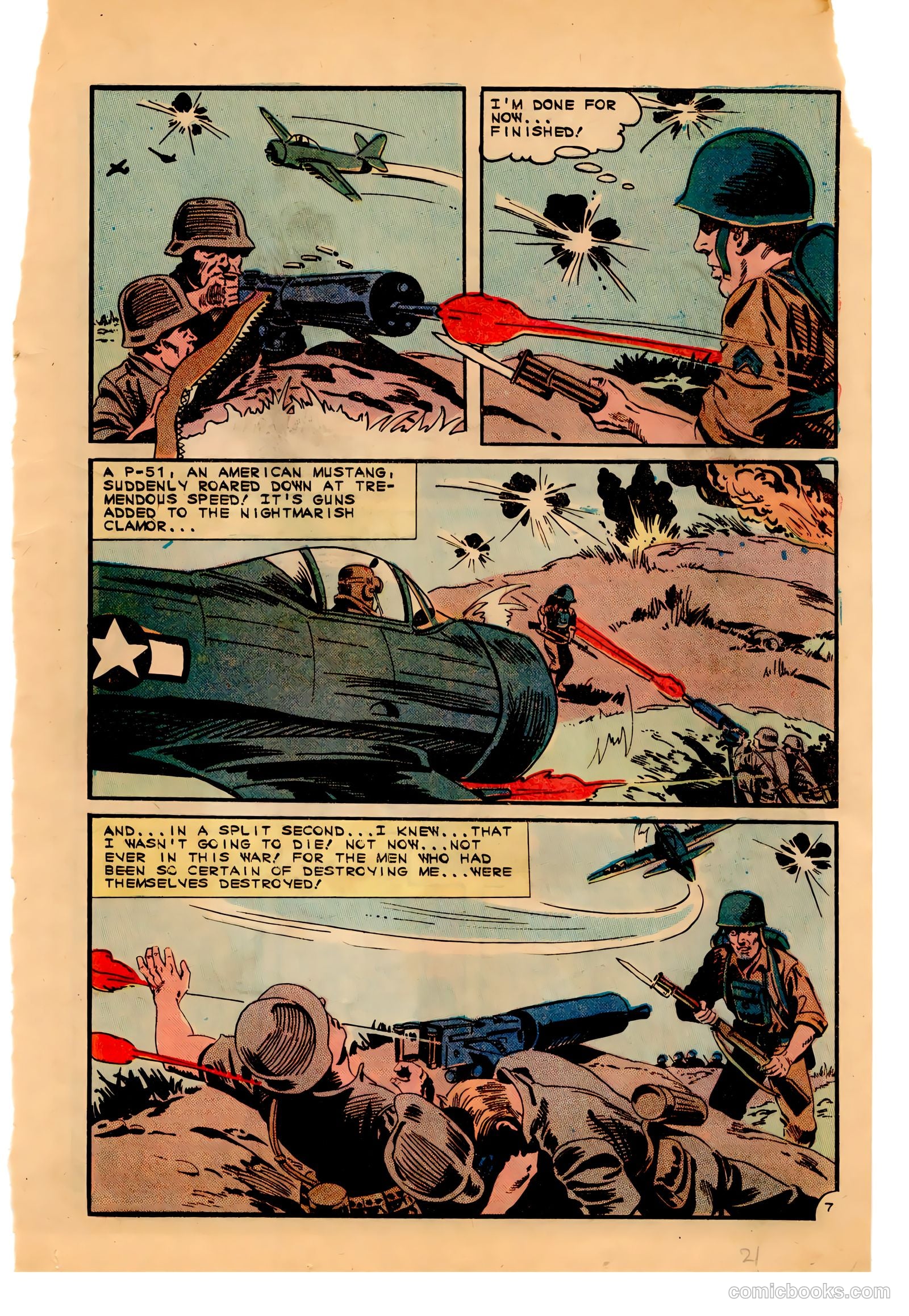 Fightin' Army #67 (1966) — page 21 of 36