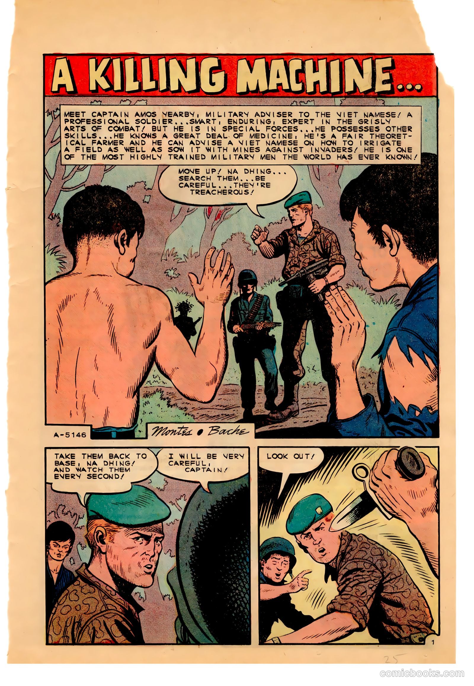 Fightin' Army #67 (1966) — page 25 of 36