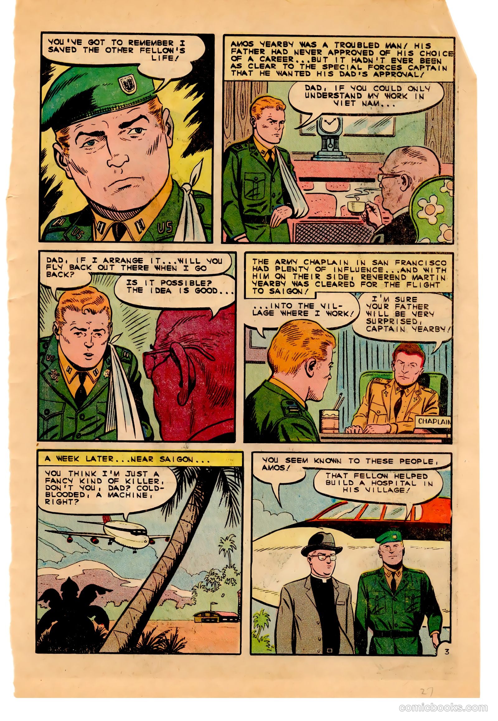 Fightin' Army #67 (1966) — page 27 of 36