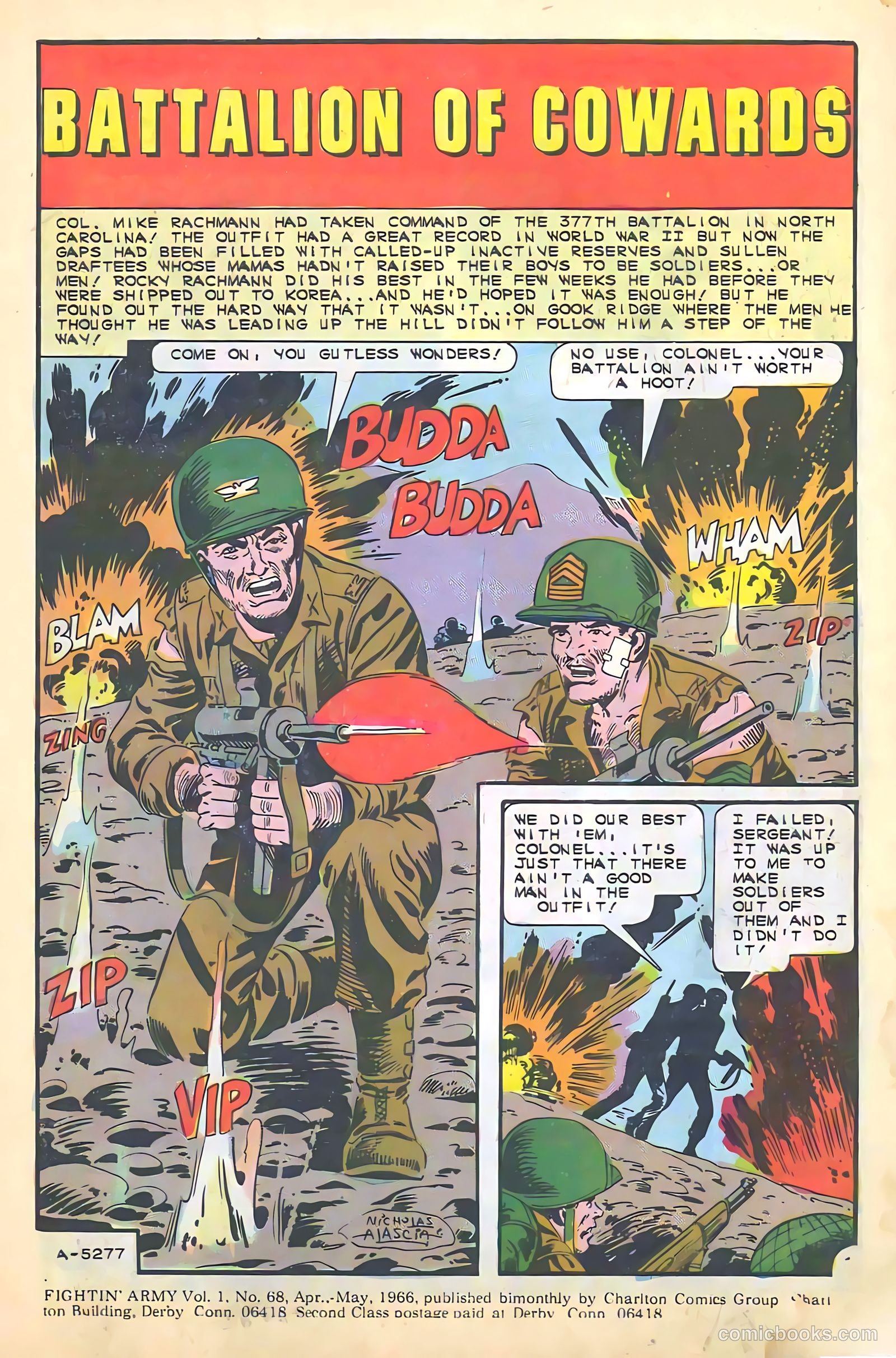 Fightin' Army #68 (1966) — page 3 of 36