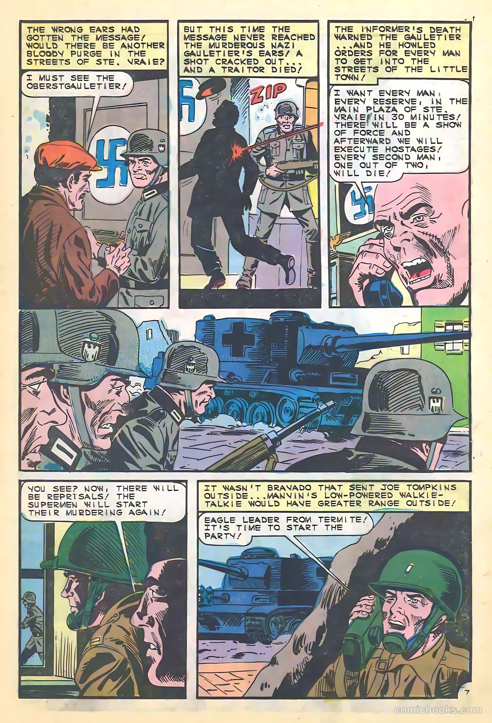 Fightin' Army #68 (1966) — page 21 of 36