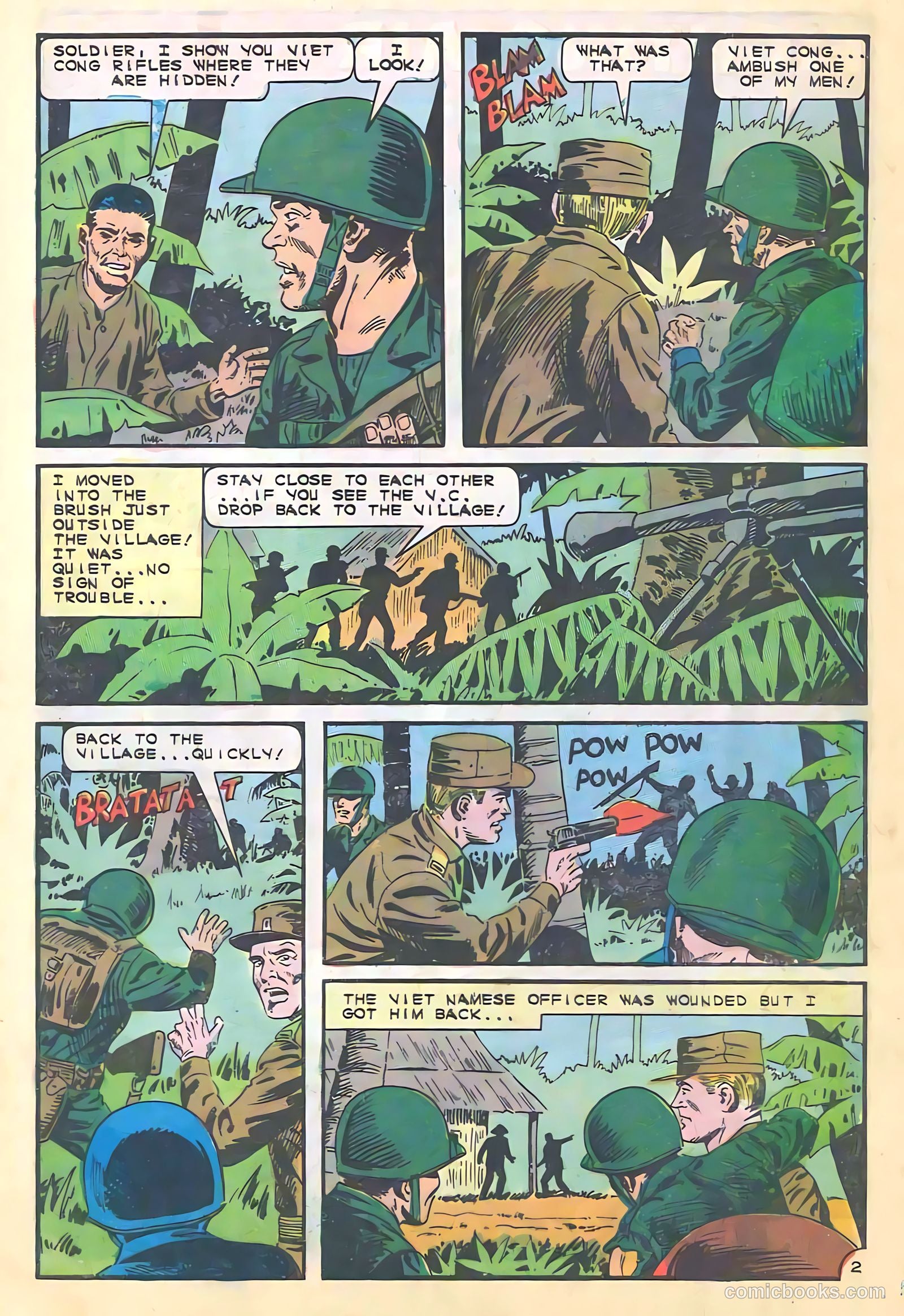 Fightin' Army #68 (1966) — page 32 of 36