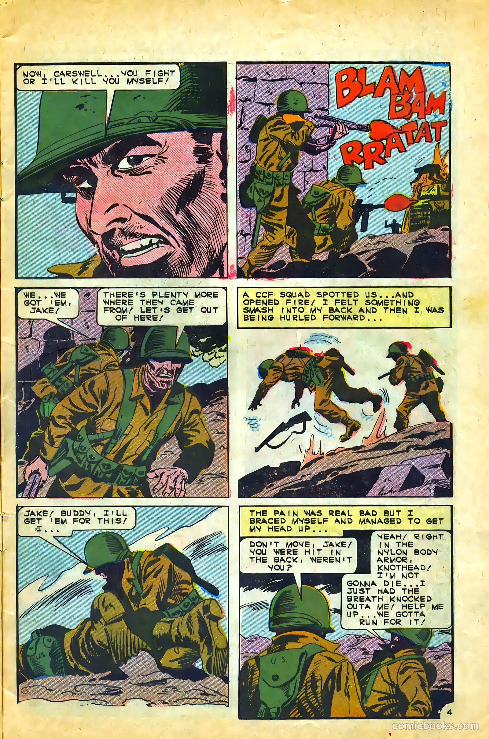 Fightin' Army #69 (1966) — page 7 of 36