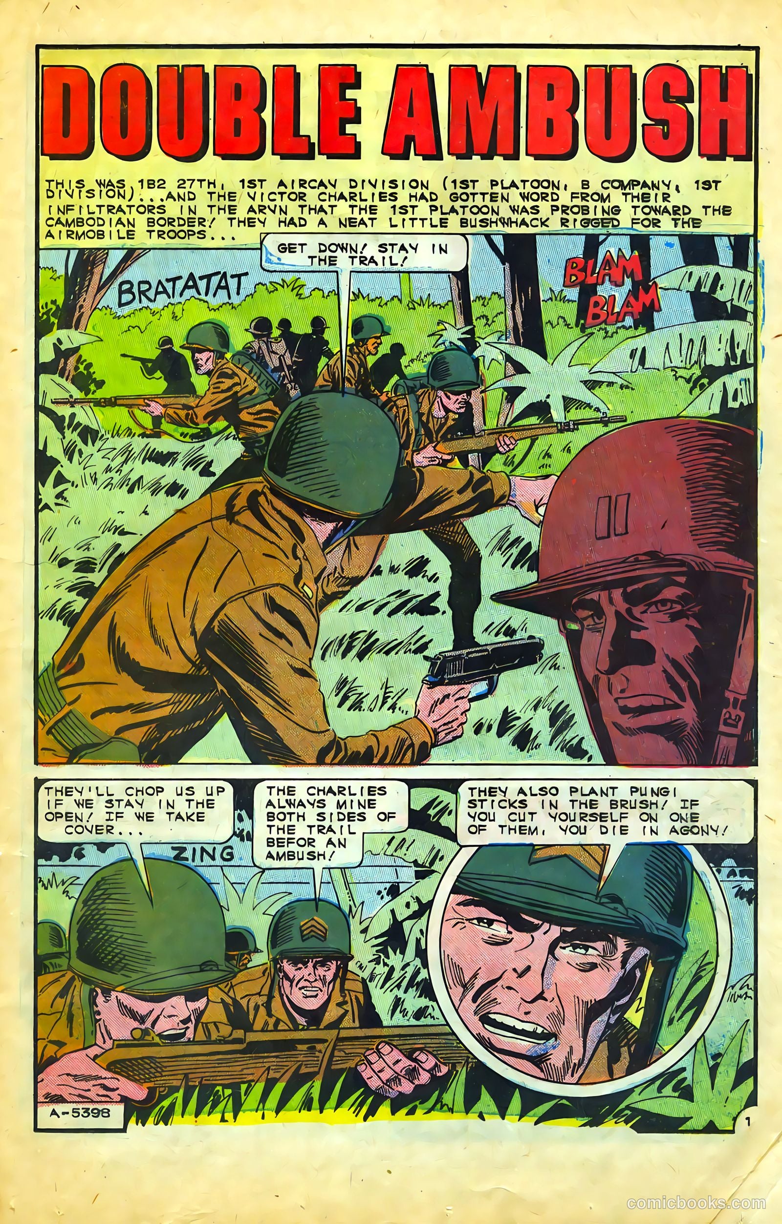 Fightin' Army #69 (1966) — page 21 of 36