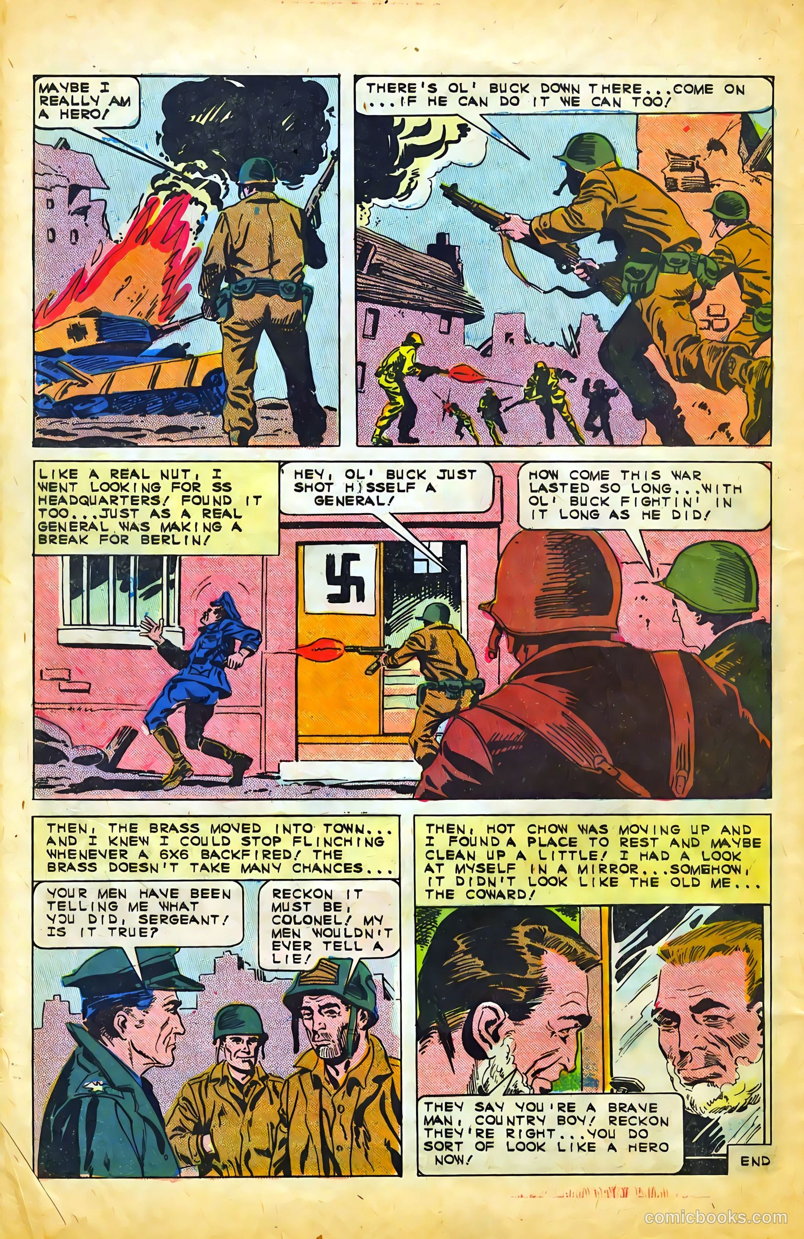 Fightin' Army #69 (1966) — page 32 of 36