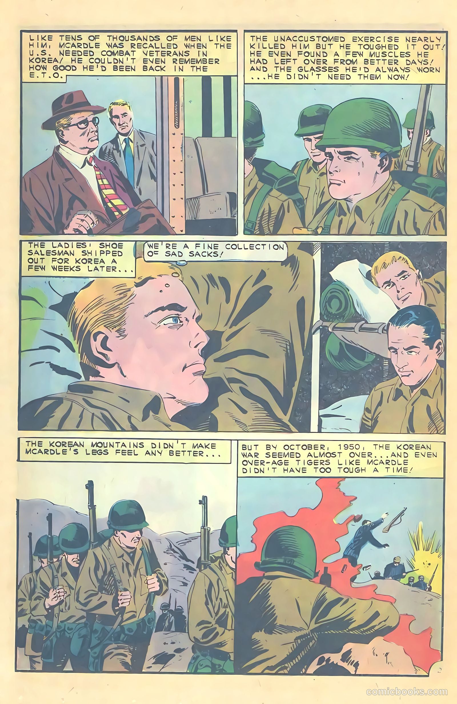 Fightin' Army #70 (1966) — page 16 of 36