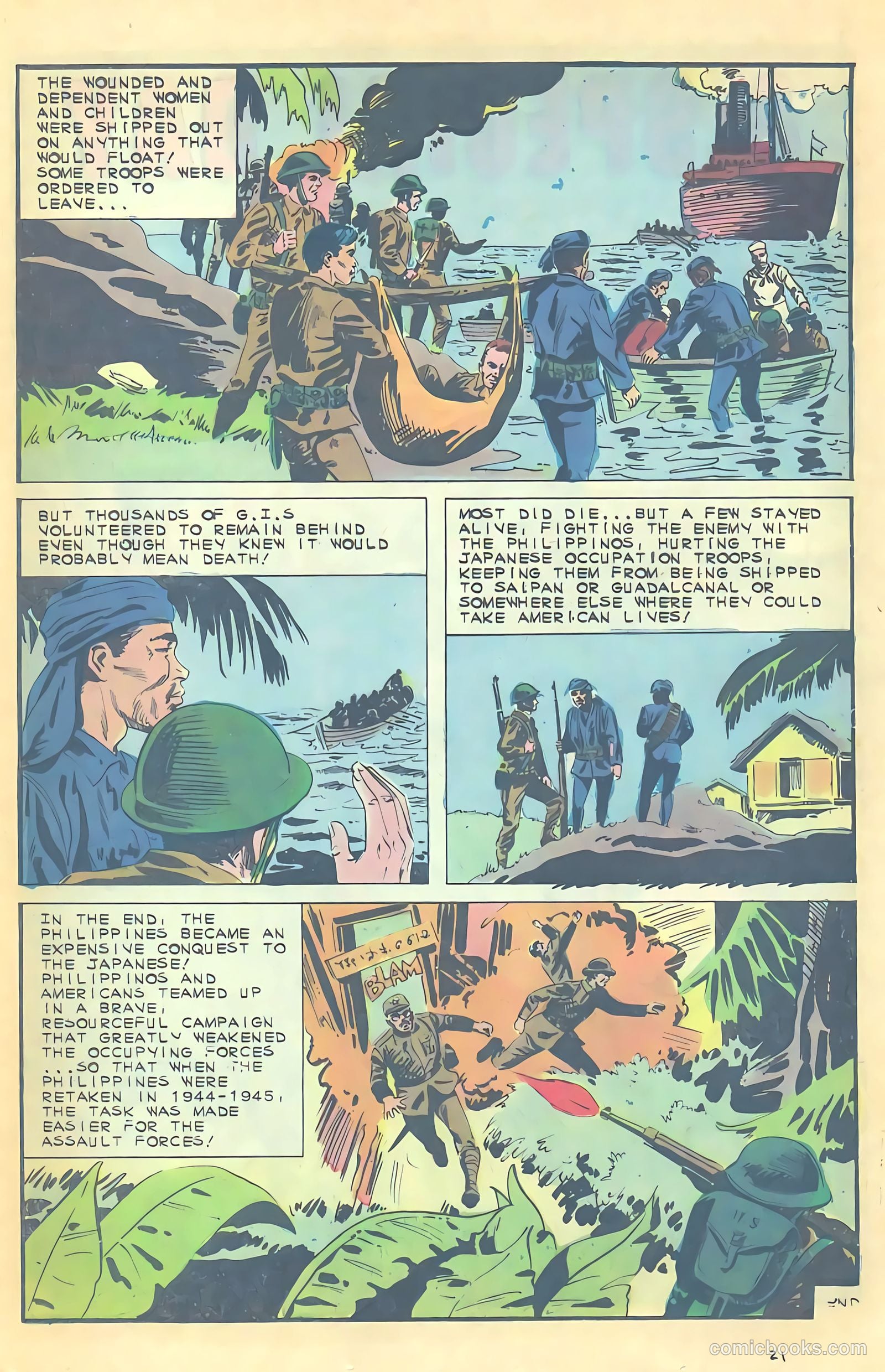 Fightin' Army #70 (1966) — page 21 of 36