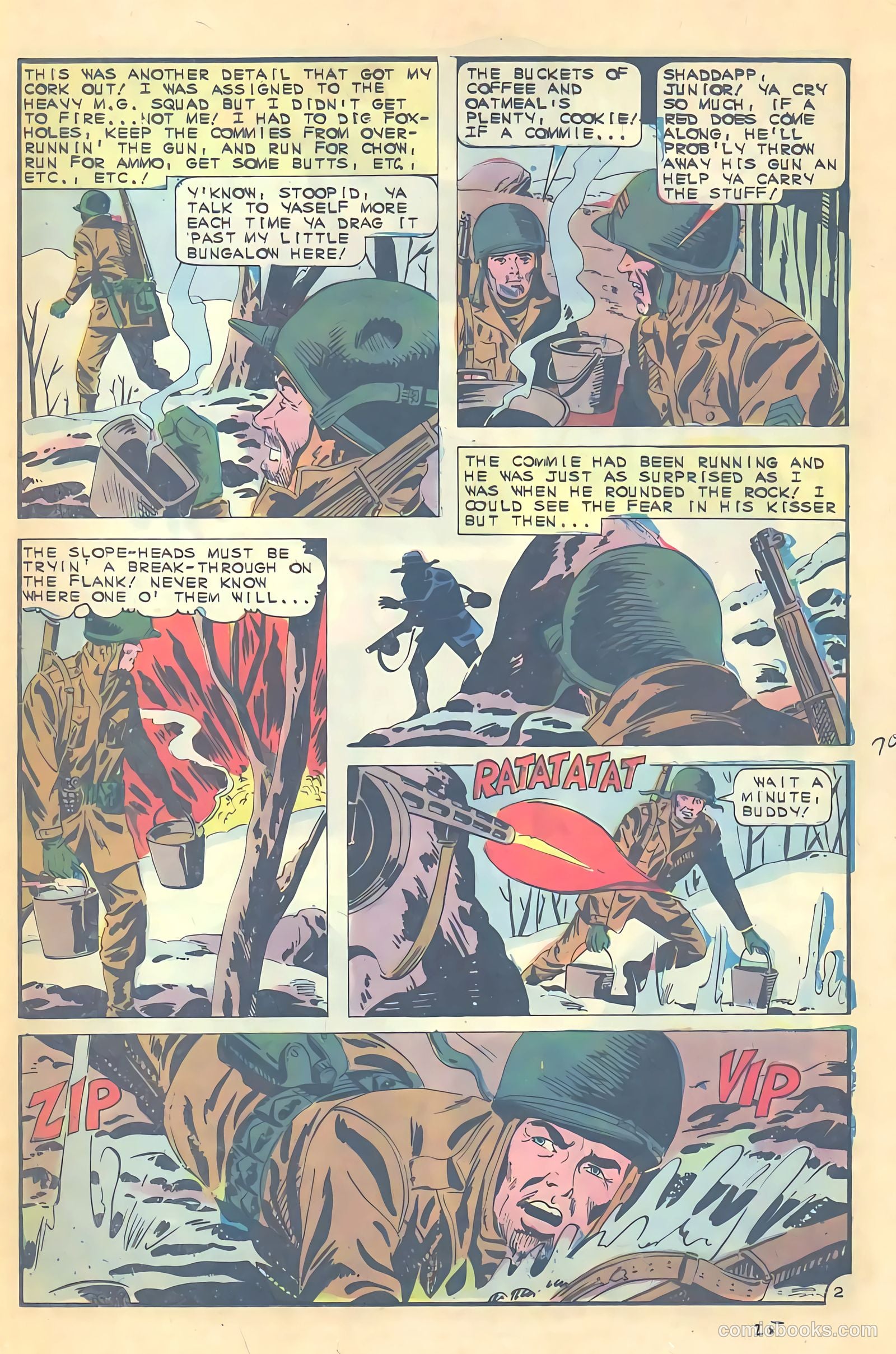 Fightin' Army #70 (1966) — page 25 of 36