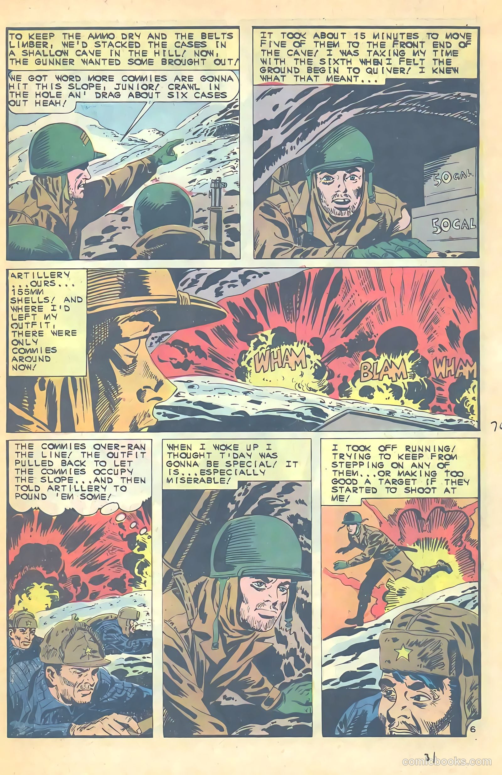 Fightin' Army #70 (1966) — page 31 of 36