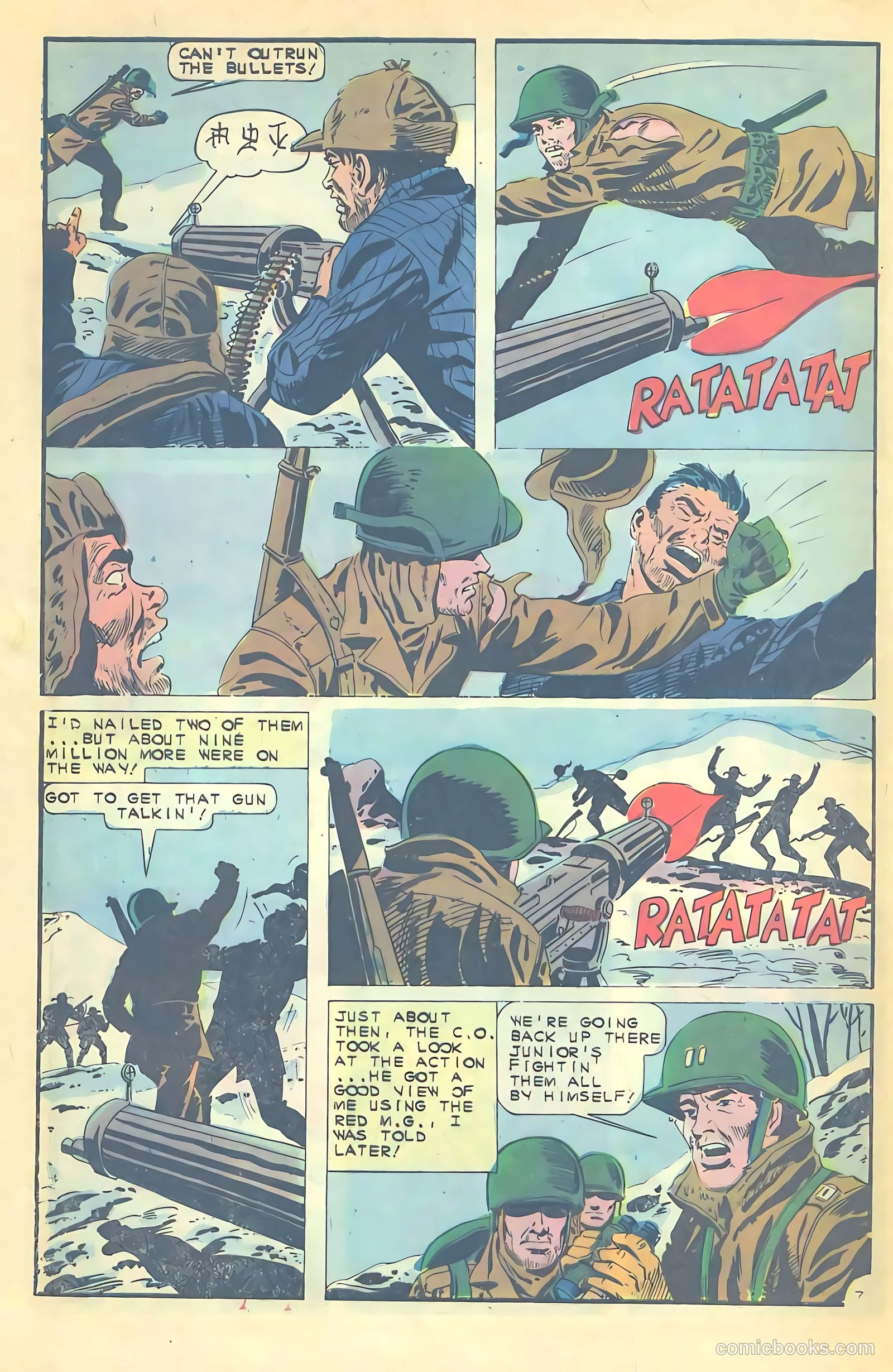 Fightin' Army #70 (1966) — page 32 of 36