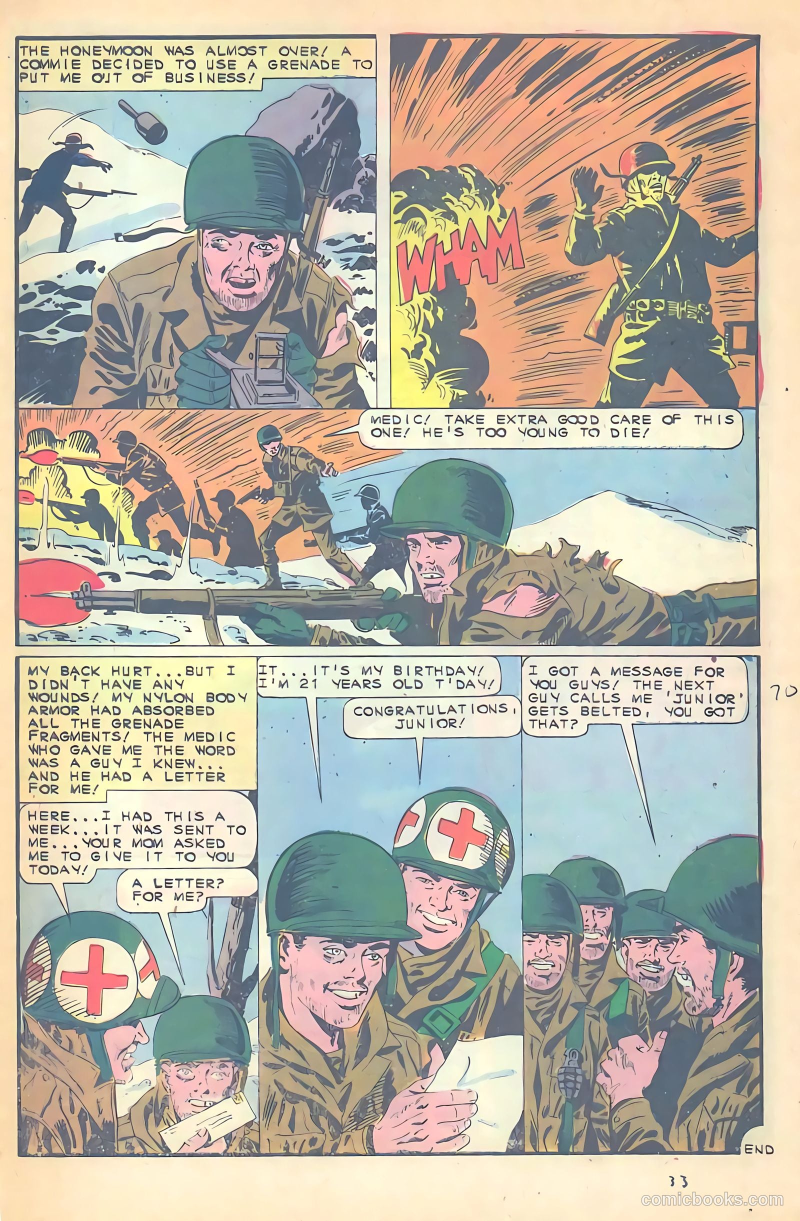 Fightin' Army #70 (1966) — page 33 of 36