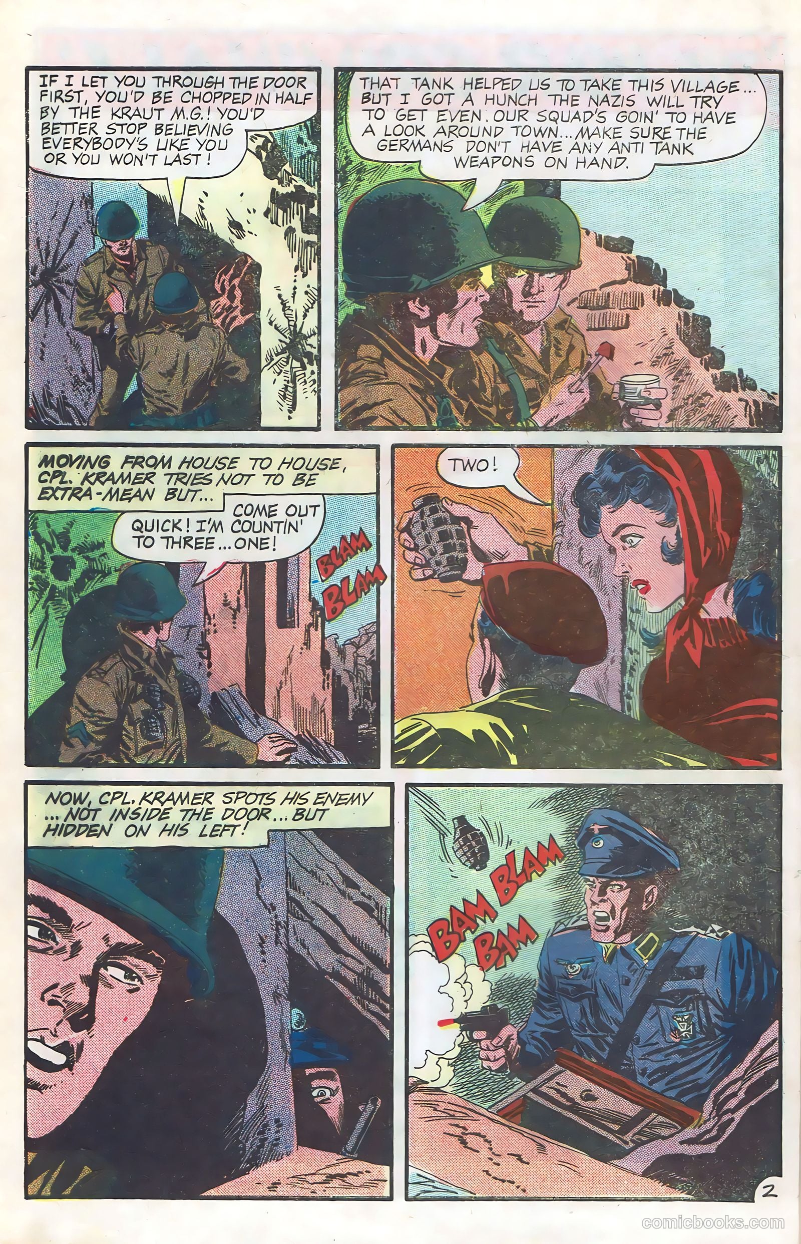 Fightin' Army #71 (1966) — page 4 of 36