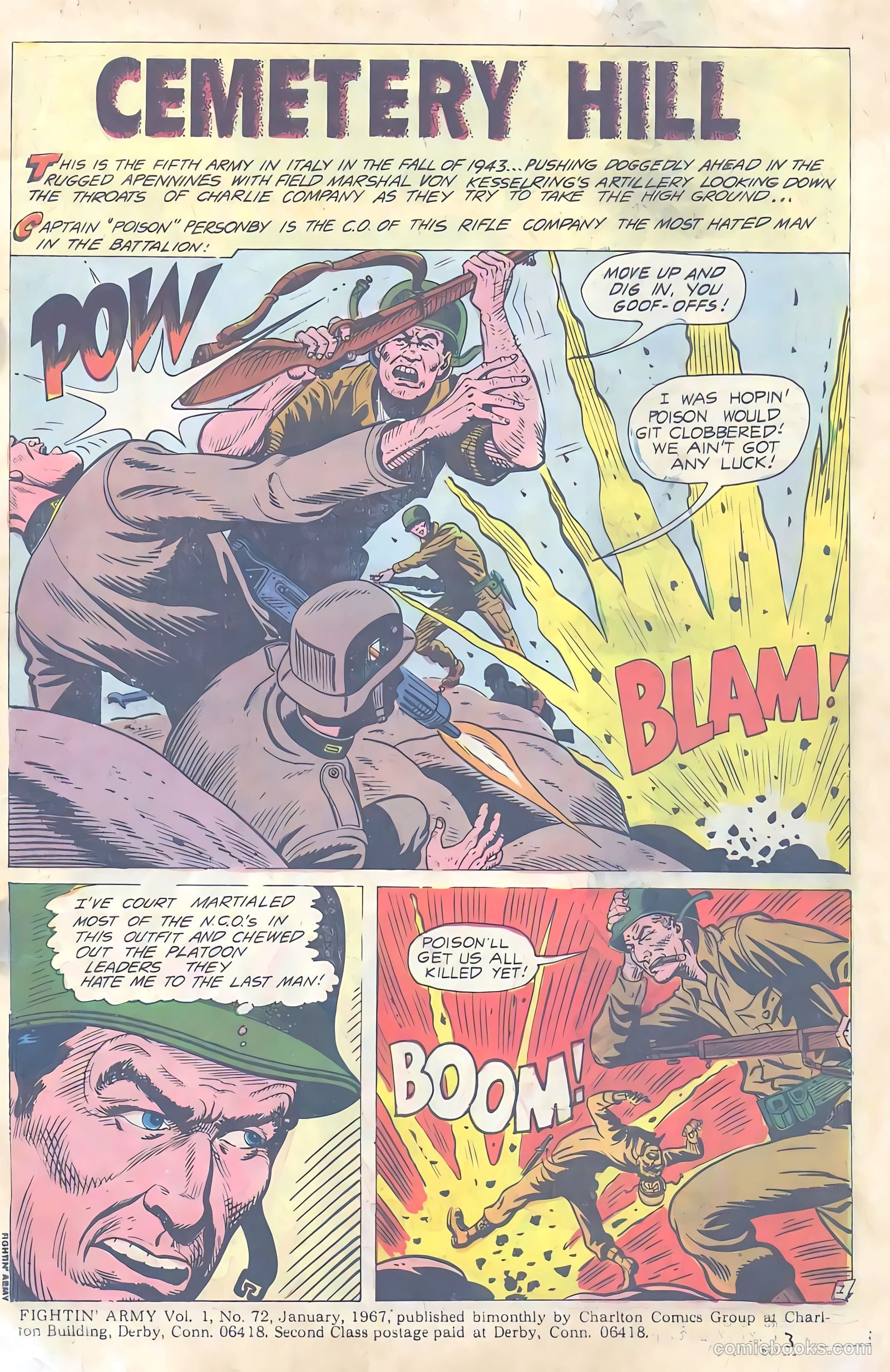 Fightin' Army #72 (1967) — page 3 of 36
