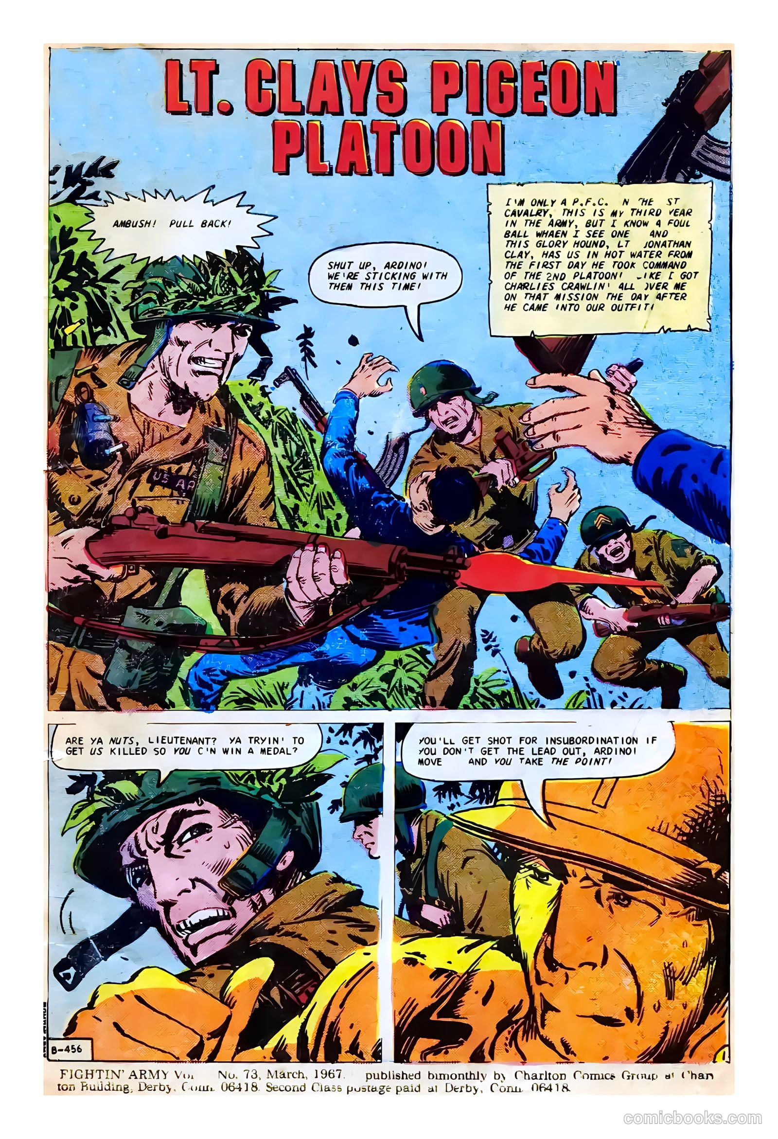 Fightin' Army #73 (1967) — page 3 of 36