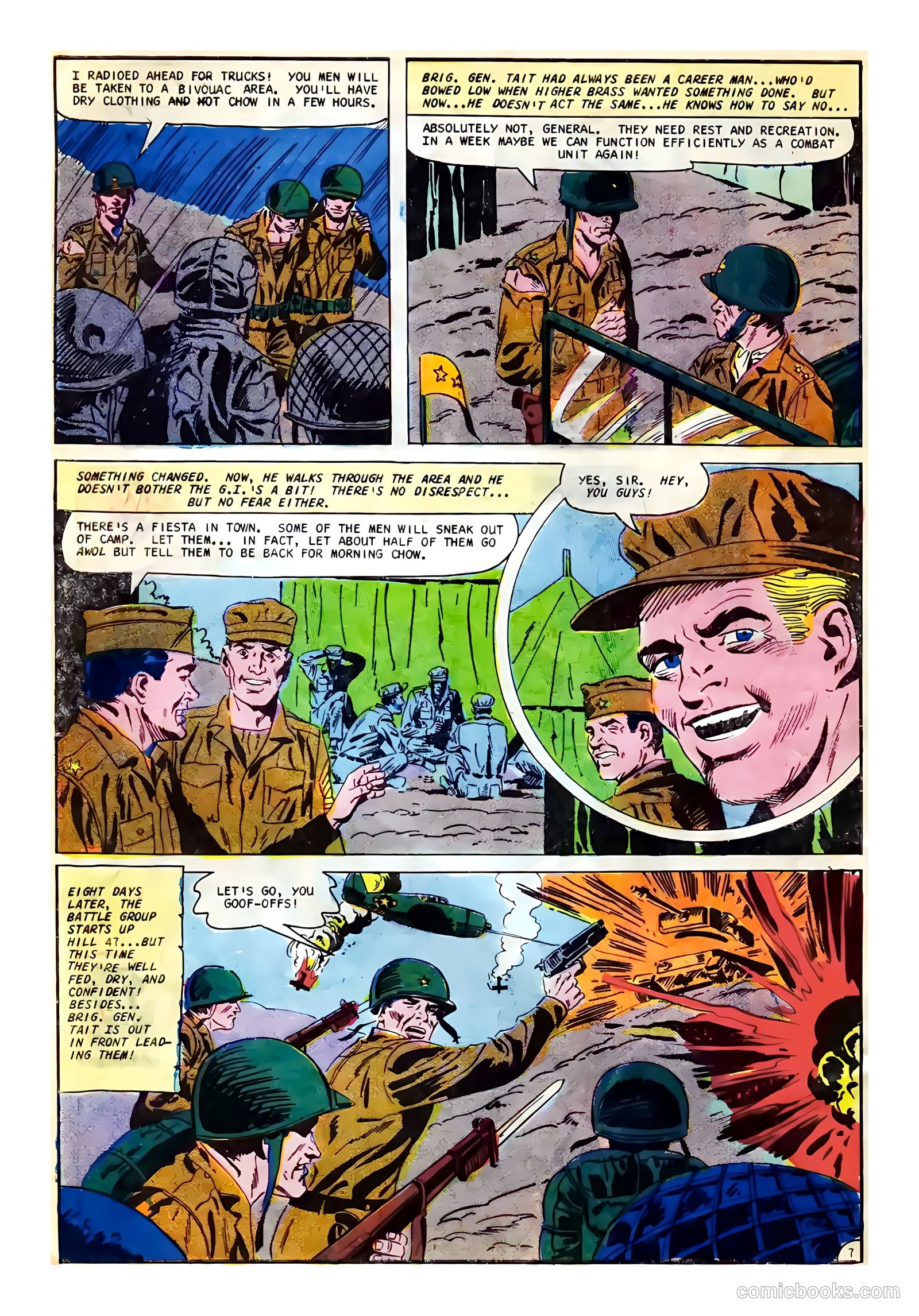 Fightin' Army #73 (1967) — page 32 of 36