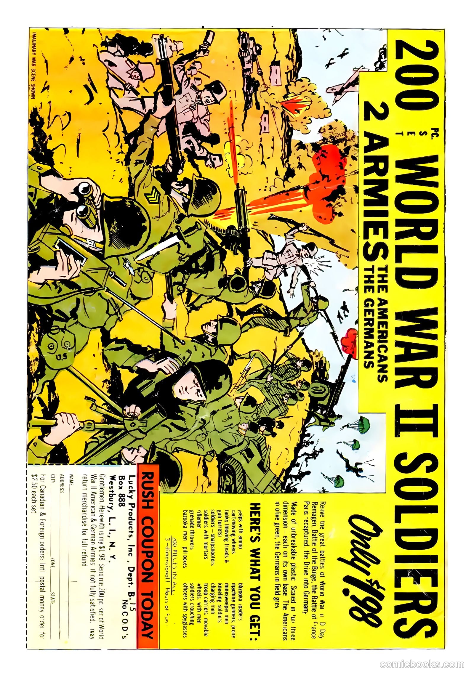Fightin' Army #73 (1967) — page 36 of 36