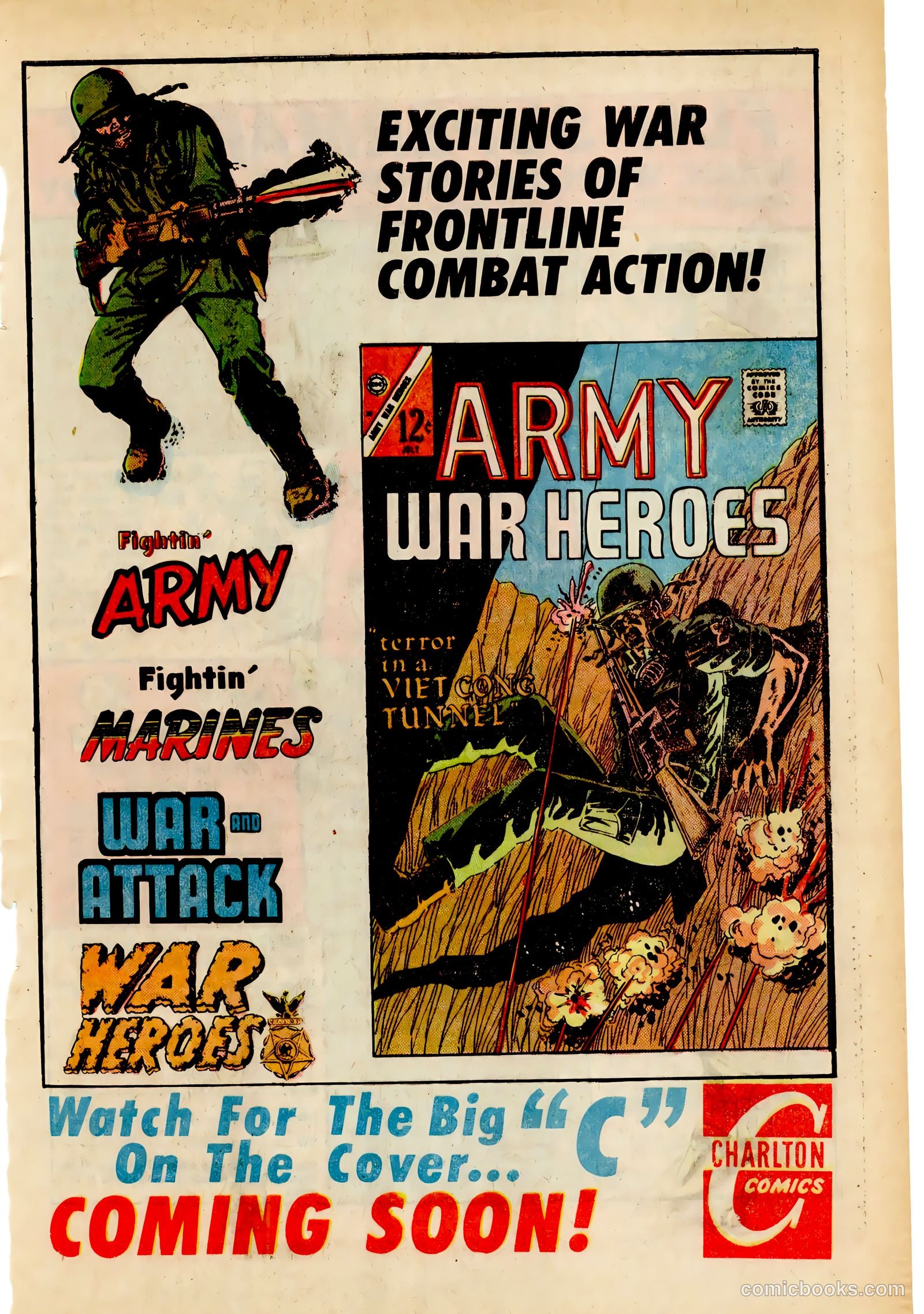 Fightin' Army #75 (1967) — page 33 of 36