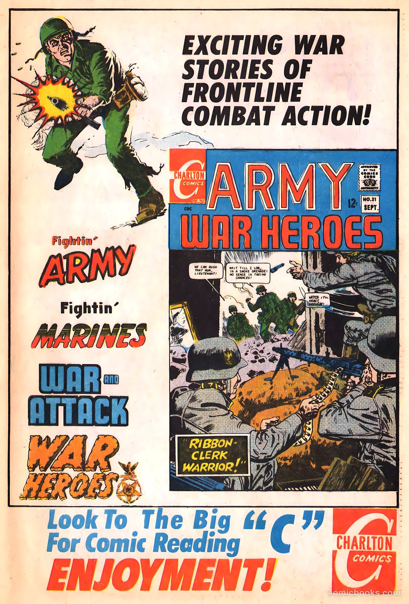 Fightin' Army #76 (1967) — page 33 of 37