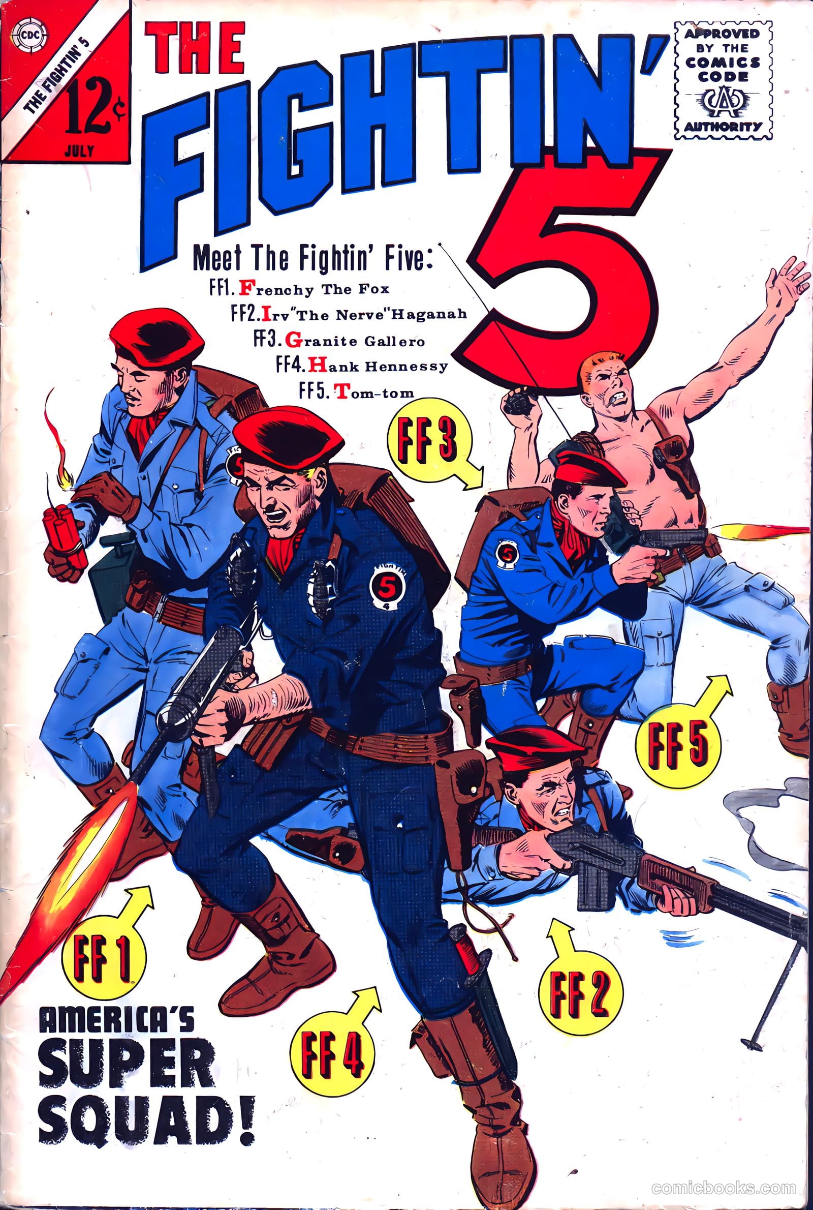 Fightin' Five #28