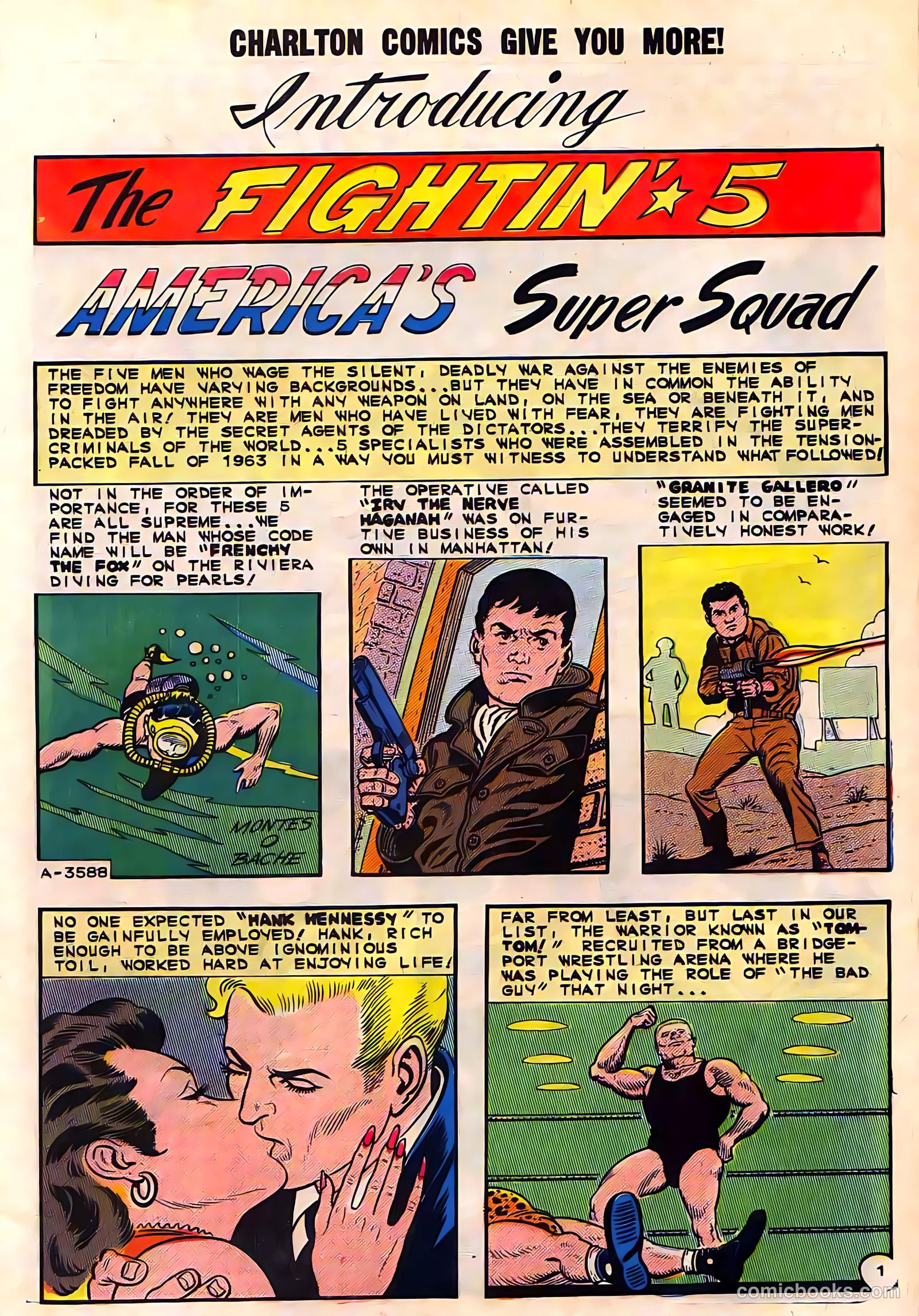 Fightin' Five #28 (1964) — page 3 of 36