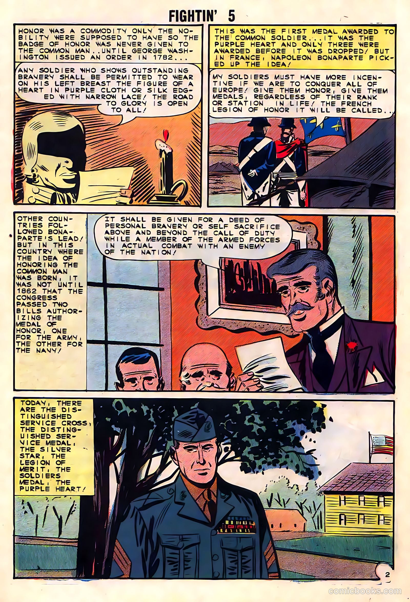 Fightin' Five #28 (1964) — page 32 of 36