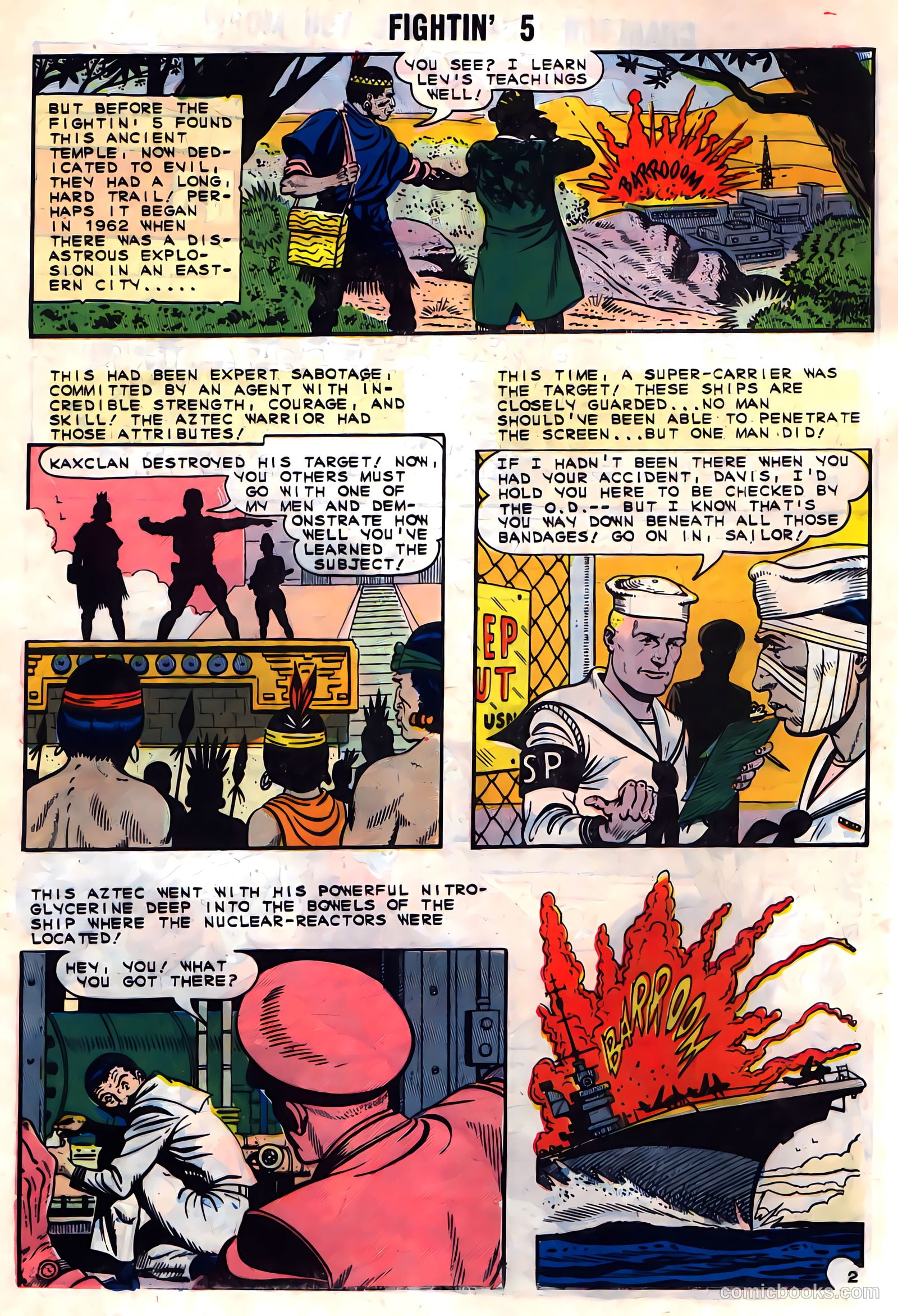 Fightin' Five #29 (1964) — page 4 of 36