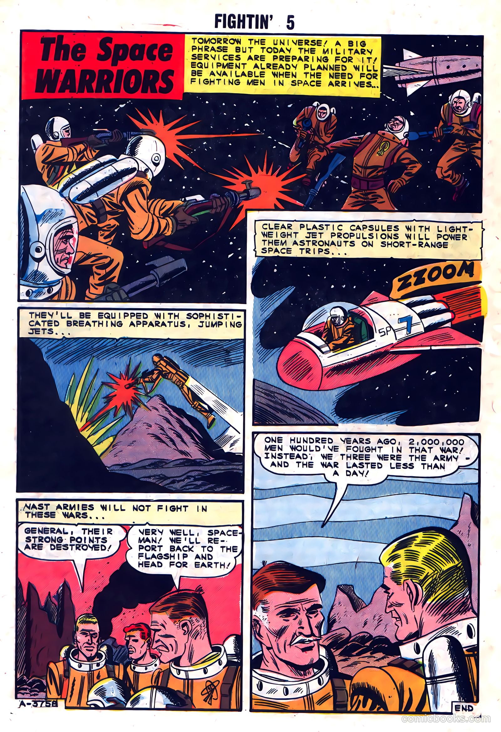 Fightin' Five #29 (1964) — page 28 of 36