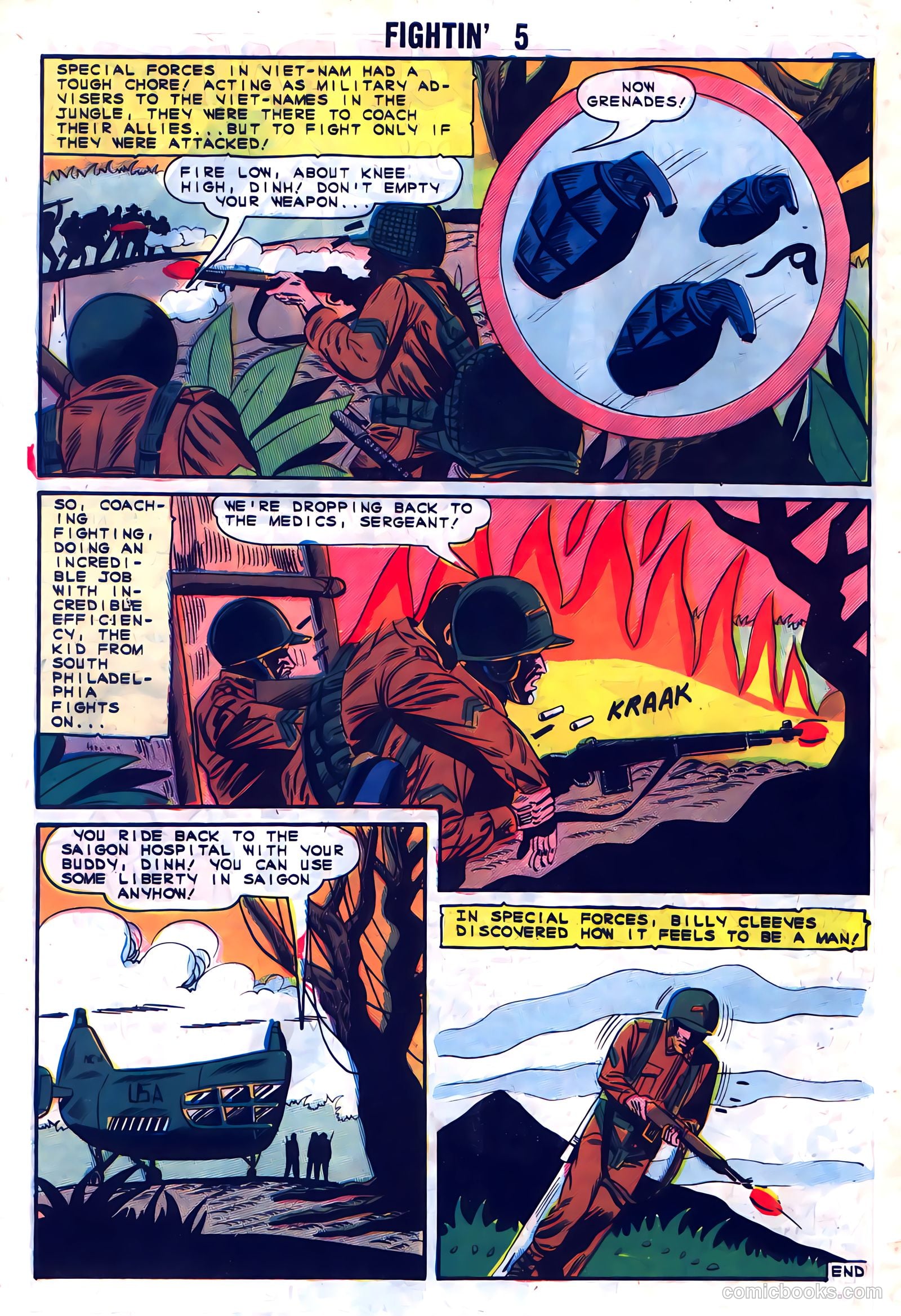 Fightin' Five #29 (1964) — page 32 of 36