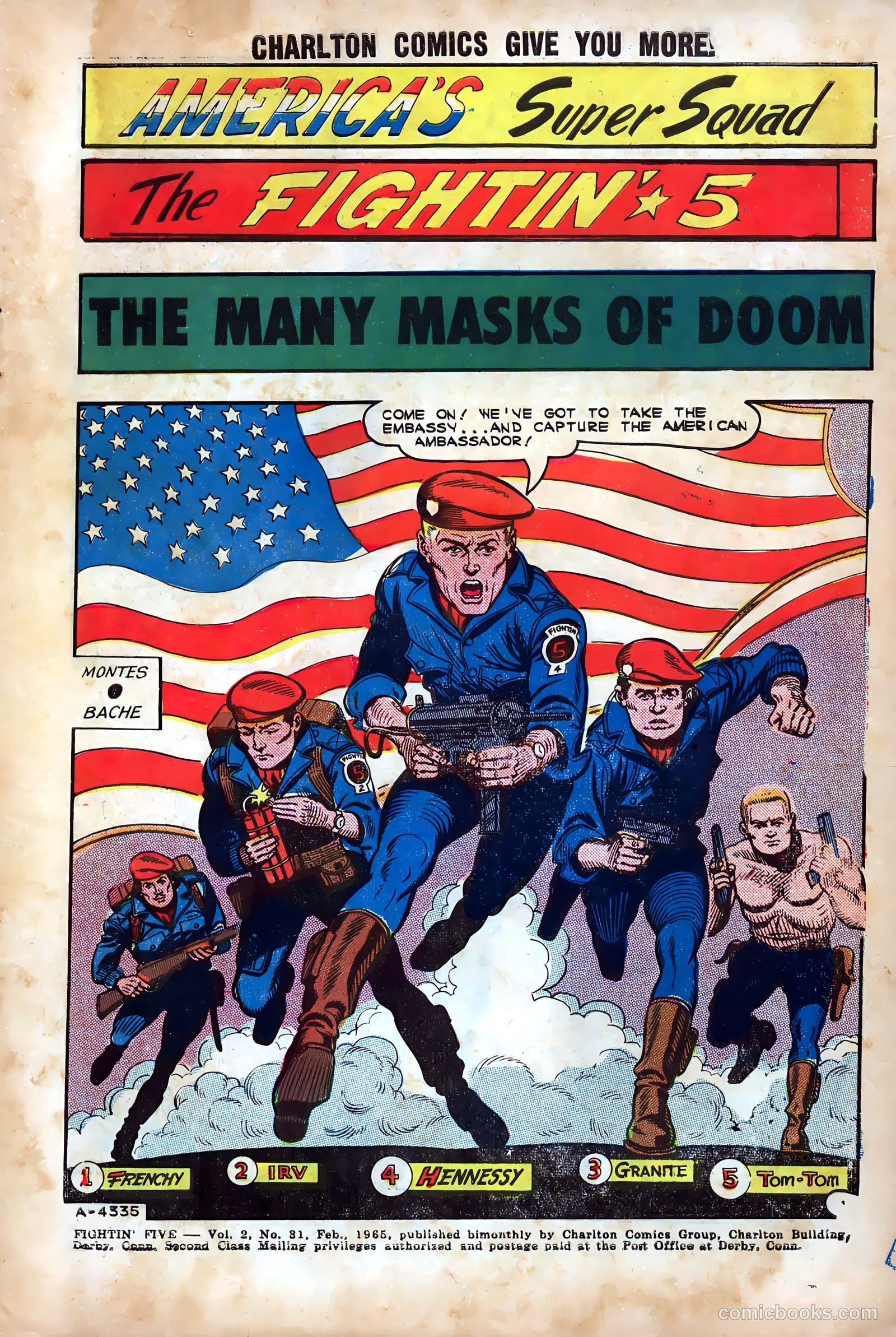Fightin' Five #31 (1965) — page 3 of 36