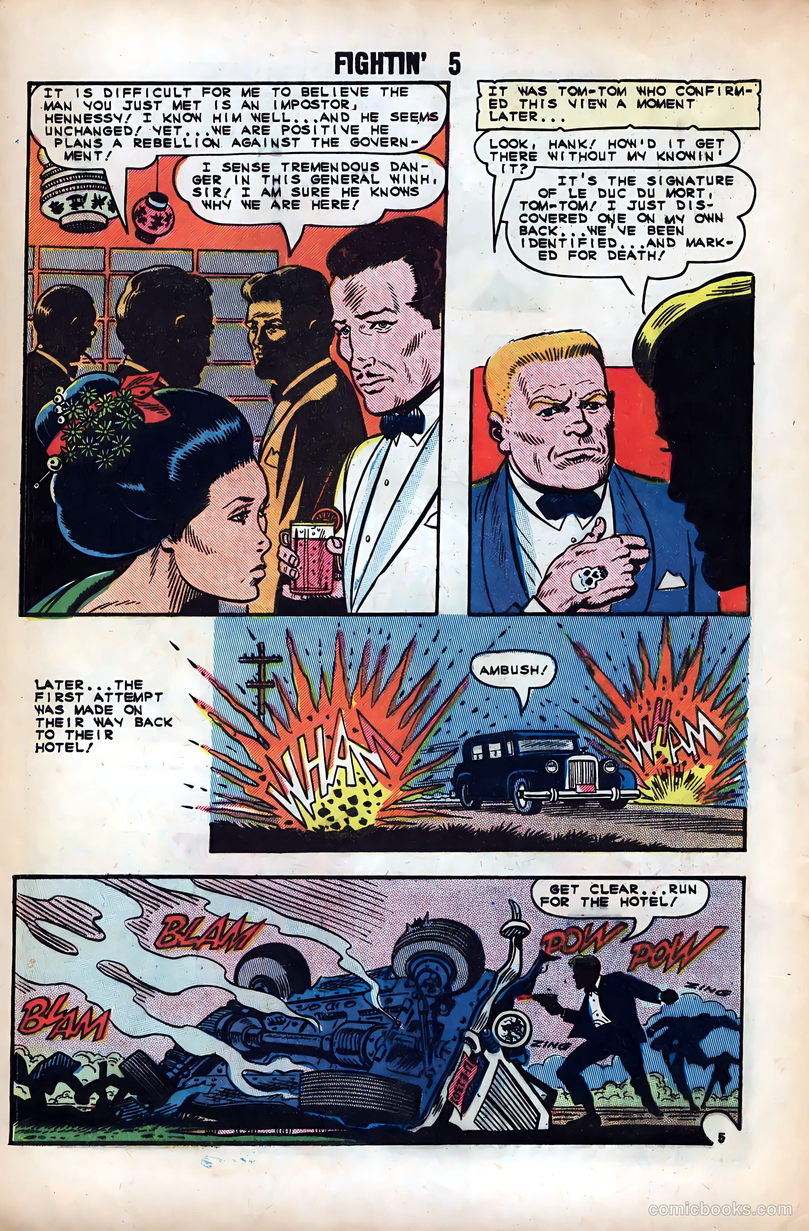 Fightin' Five #31 (1965) — page 8 of 36