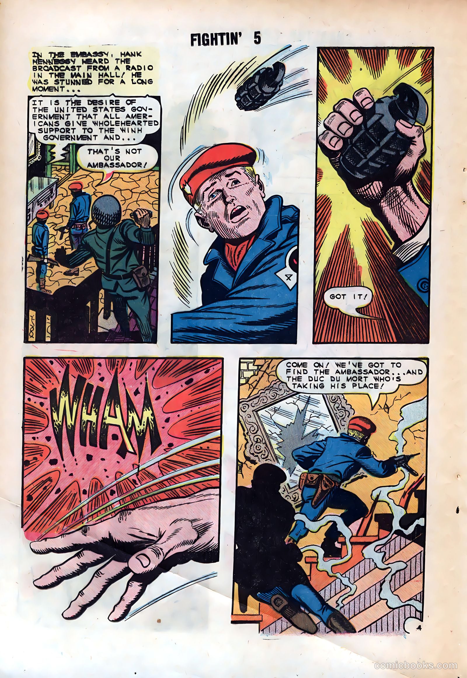 Fightin' Five #31 (1965) — page 24 of 36