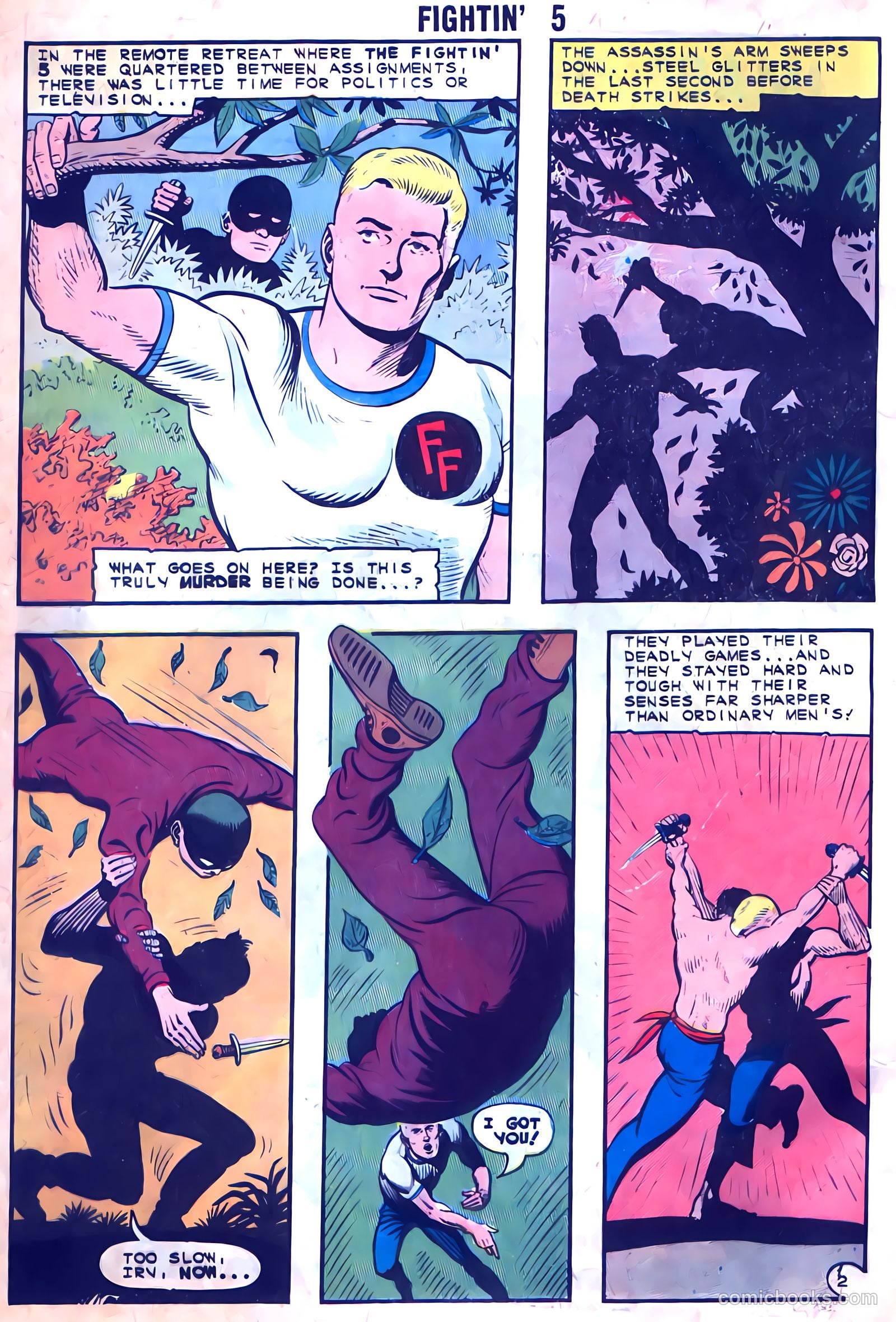 Fightin' Five #32 (1965) — page 4 of 36