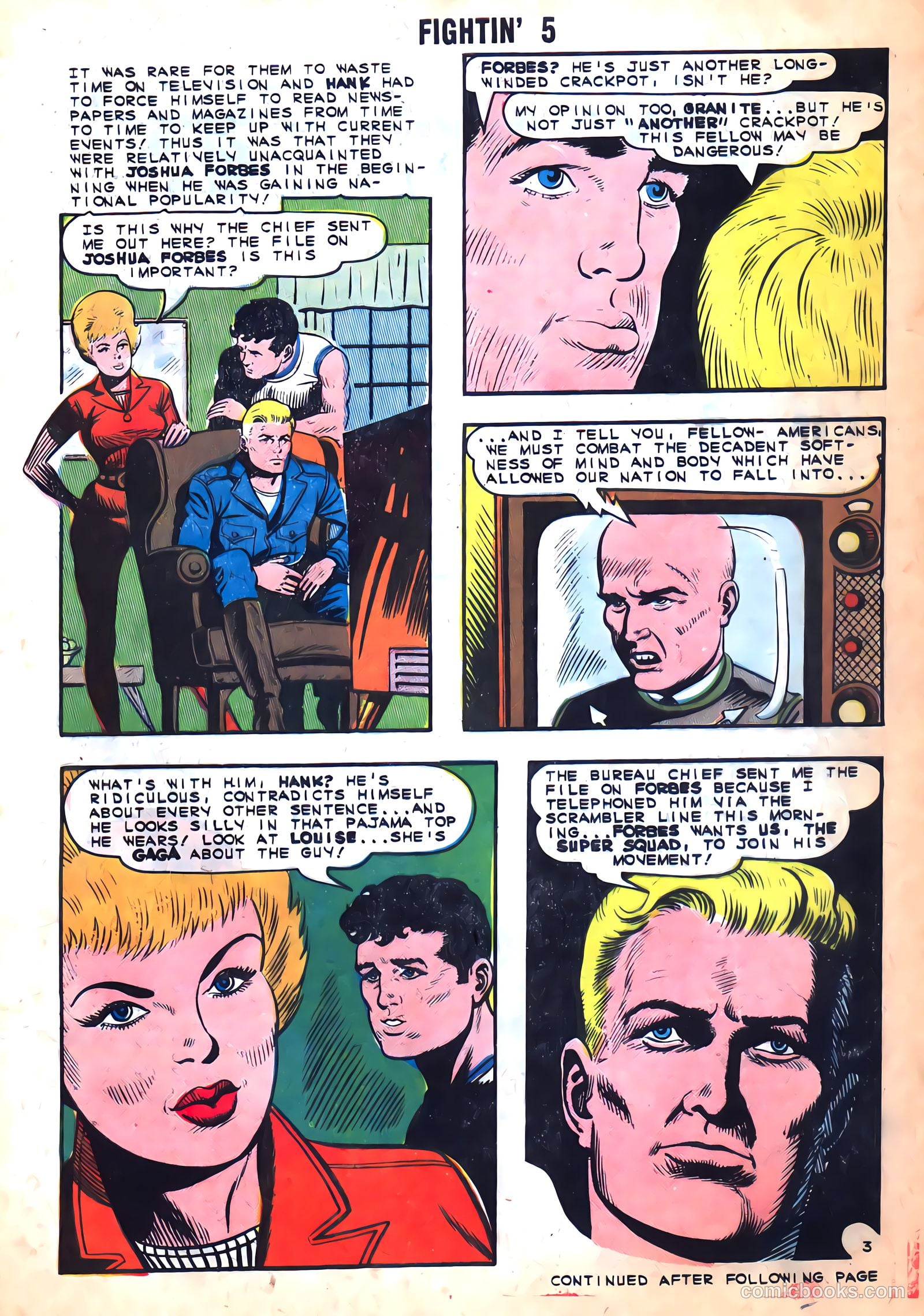 Fightin' Five #32 (1965) — page 5 of 36