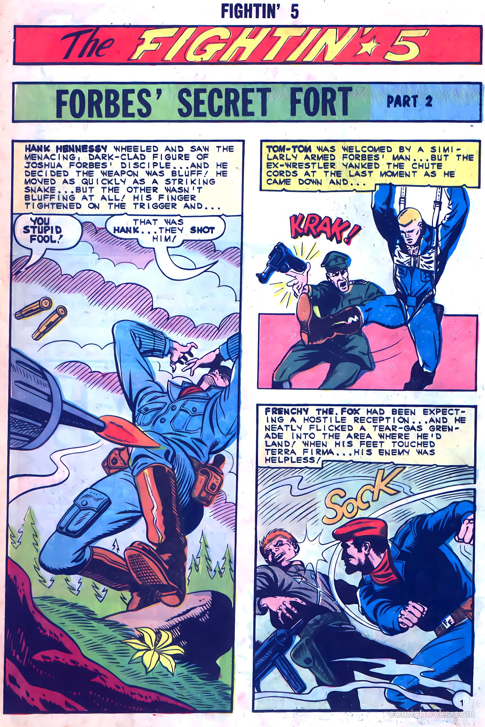 Fightin' Five #32 (1965) — page 16 of 36