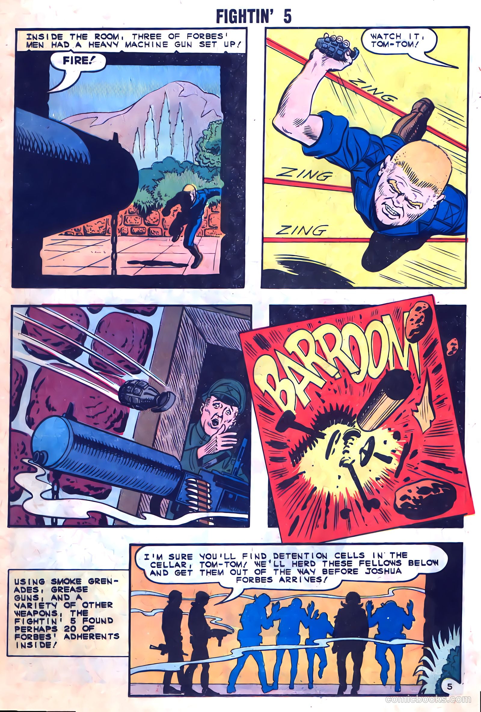 Fightin' Five #32 (1965) — page 20 of 36